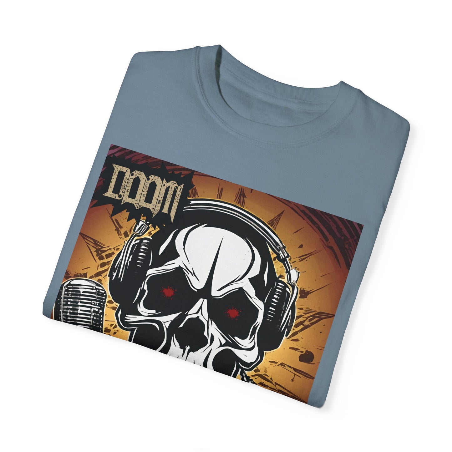 Doom Metal - Singer - Unisex Garment-Dyed T-shirt