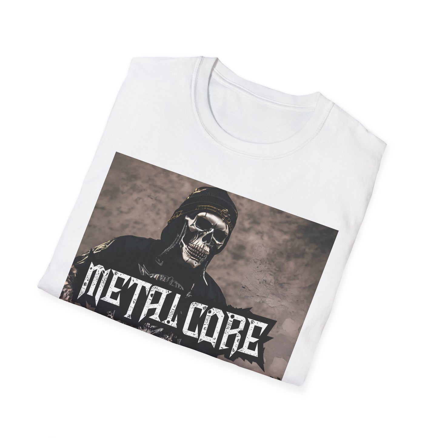 Metal Core - Guitar Player - Unisex Softstyle T-Shirt
