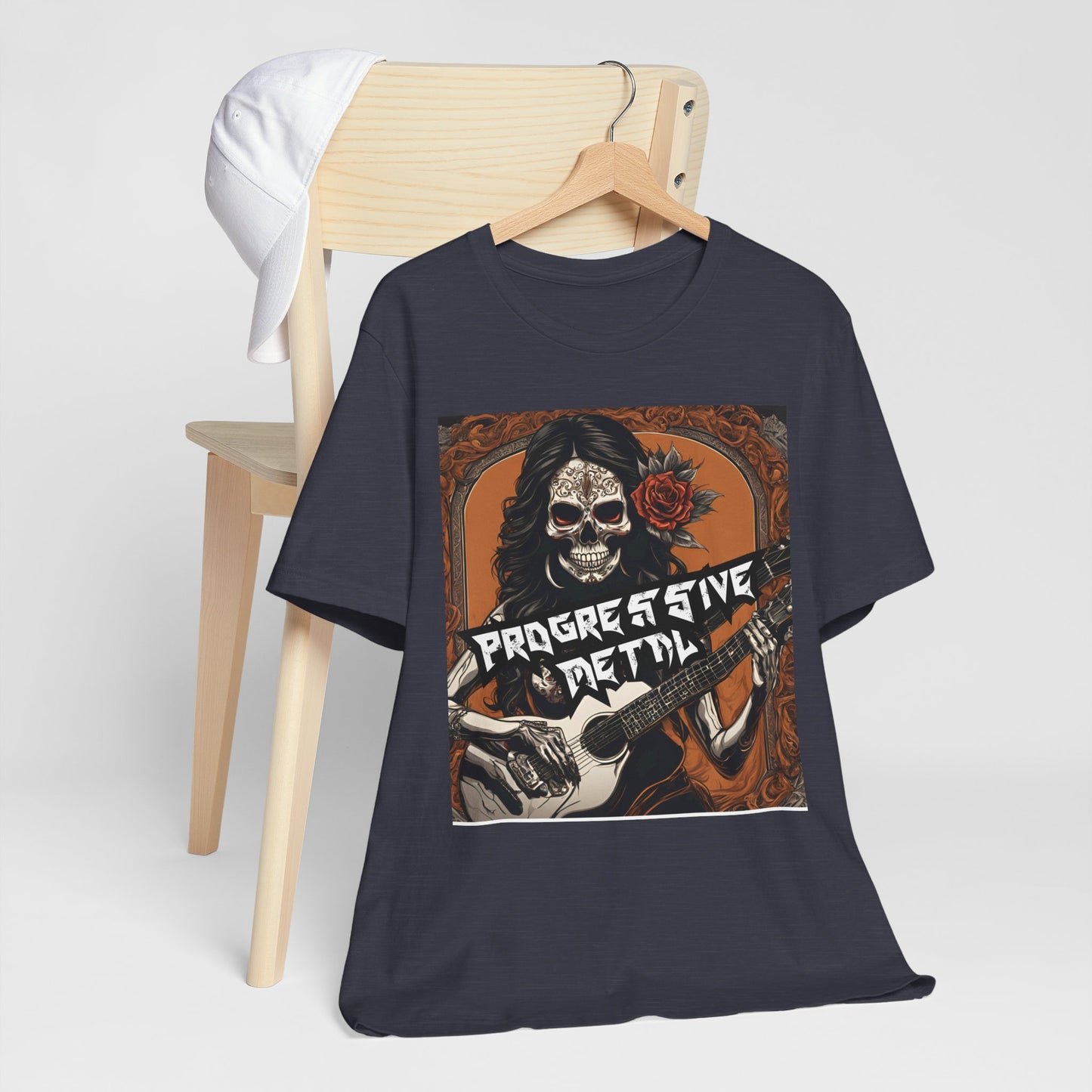 Progressive Metal - Guitar Player - Unisex Jersey Short Sleeve Tee