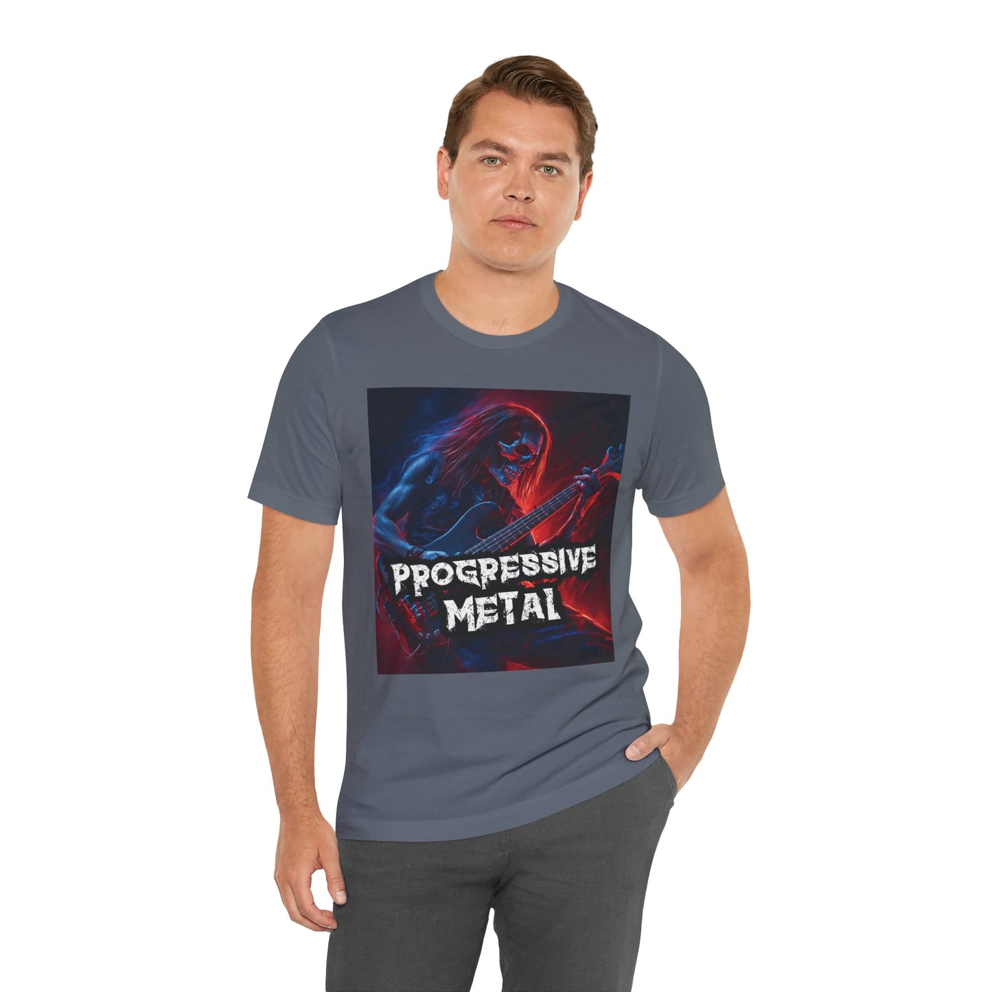 Progressive Metal - Bass Player - Unisex Jersey Short Sleeve Tee