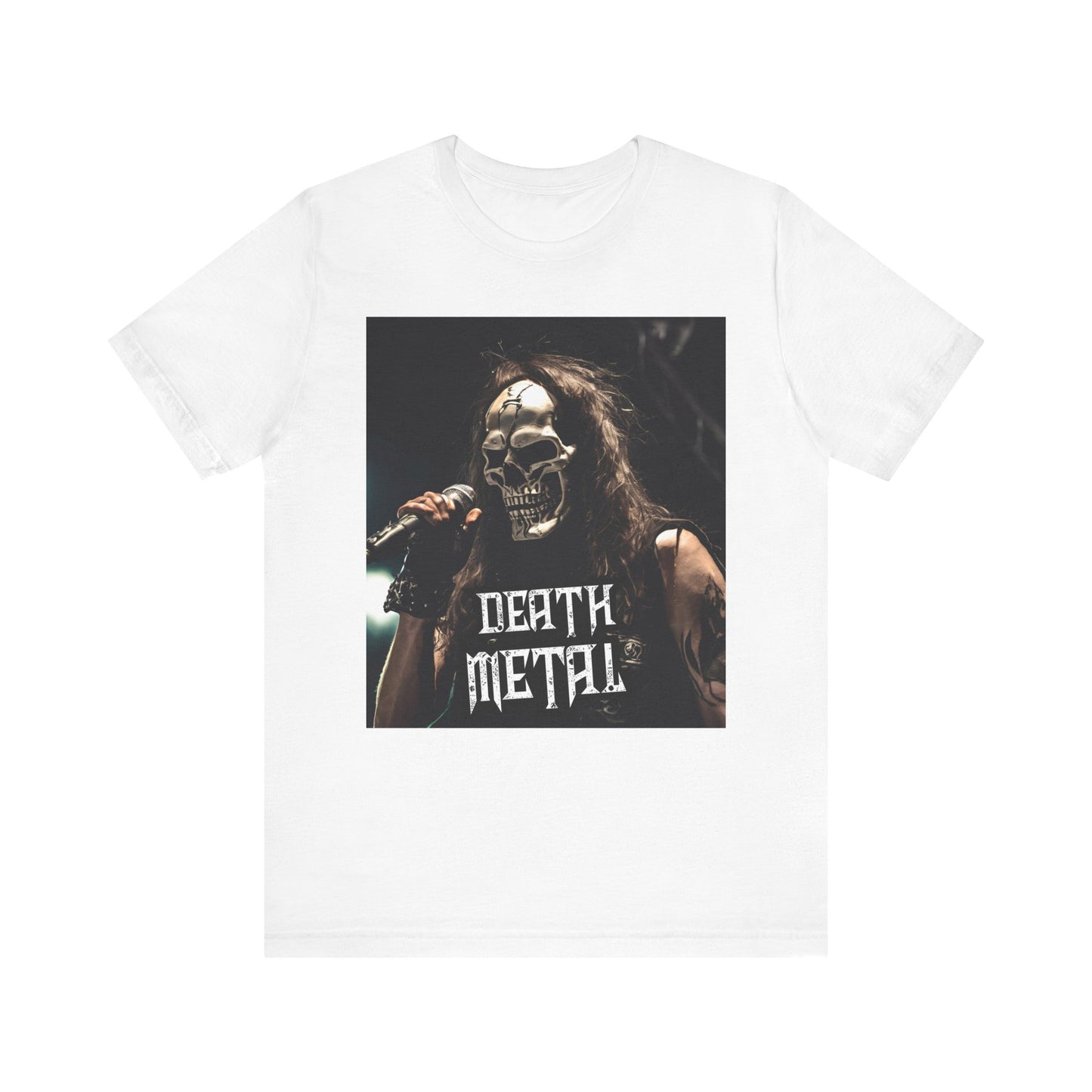 Death Metal - Singer - Unisex Jersey Short Sleeve Tee