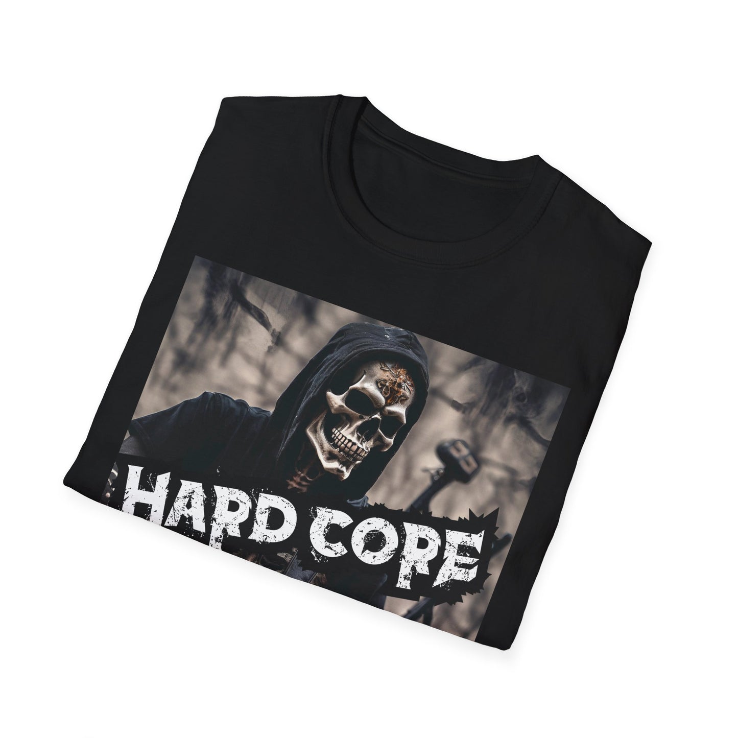 Hardcore - Guitar Player - Unisex Softstyle T-Shirt