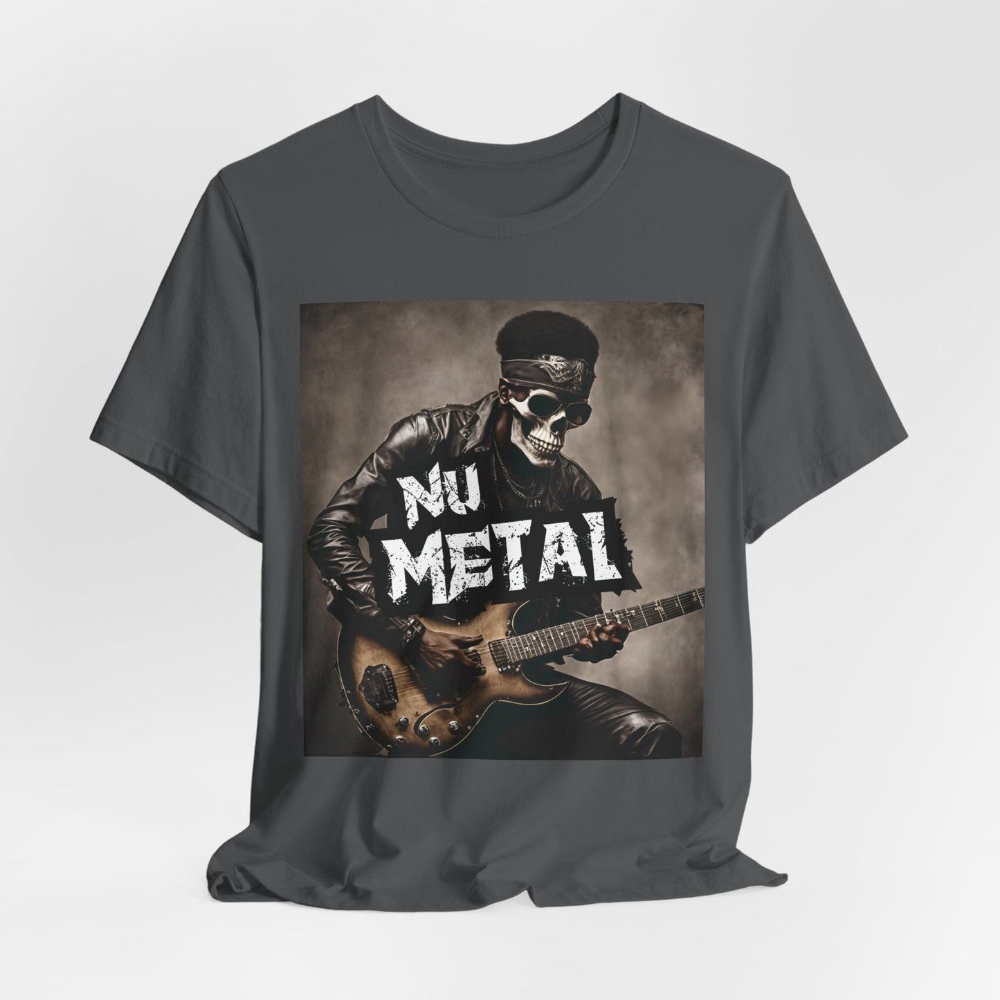 Nu Metal - Guitar Player - Unisex Jersey Short Sleeve Tee