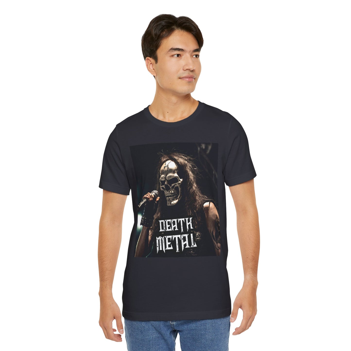 Death Metal - Singer - Unisex Jersey Short Sleeve Tee