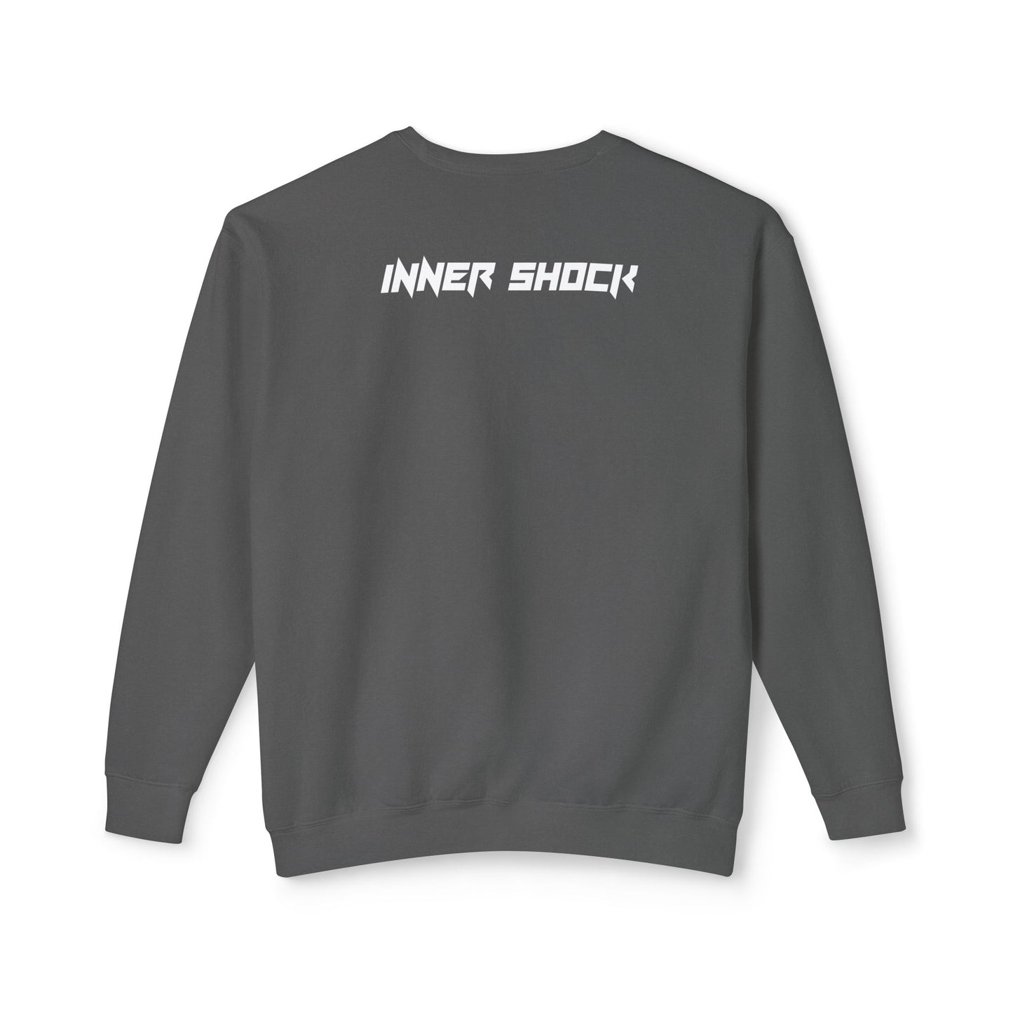 Intense Guitarist - Unisex Lightweight Crewneck Sweatshirt