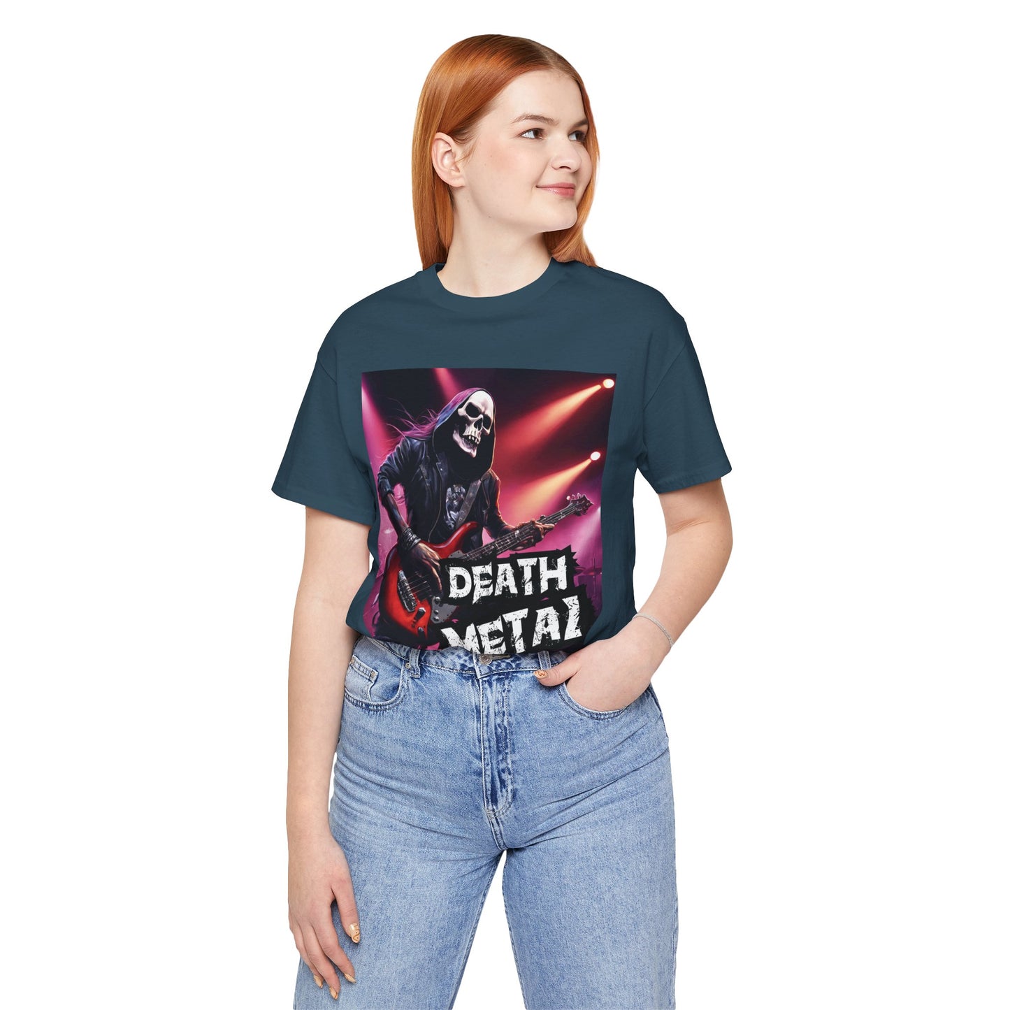 Death Metal - Bass Player - Unisex Jersey Short Sleeve Tee