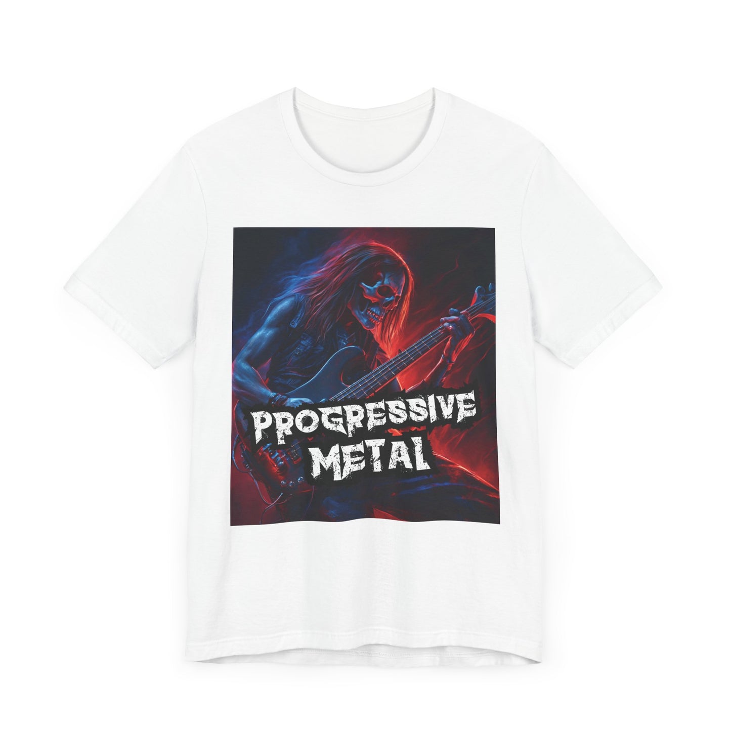 Progressive Metal - Bass Player - Unisex Jersey Short Sleeve Tee