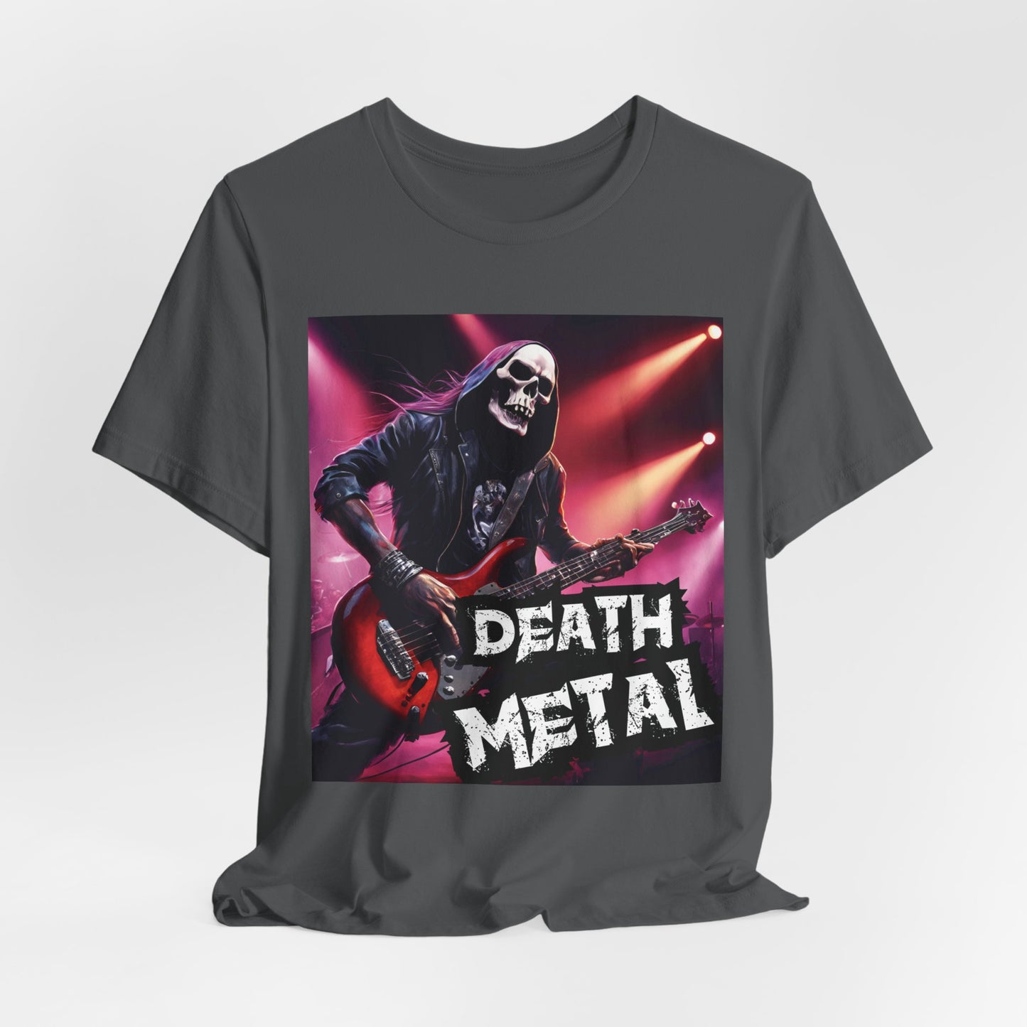 Death Metal - Bass Player - Unisex Jersey Short Sleeve Tee