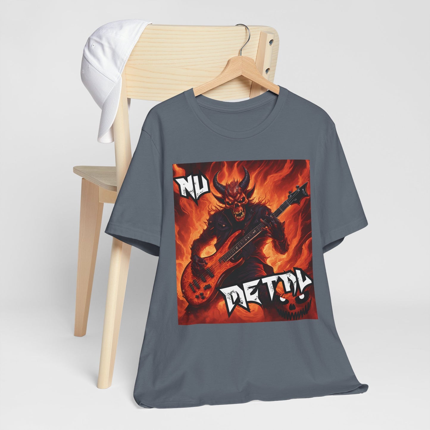 Nu Metal - Bass Player Unisex Jersey Short Sleeve Tee