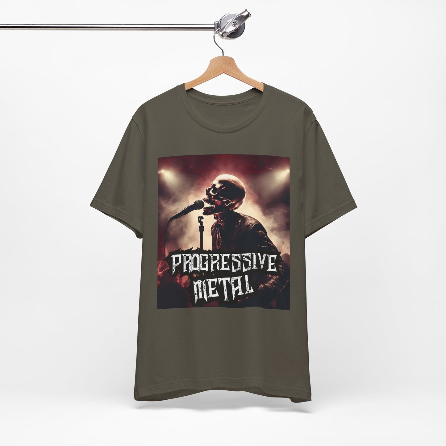 Progressive Metal - Singer - Unisex Jersey Short Sleeve Tee