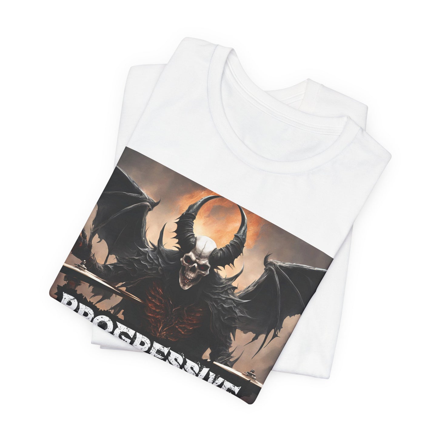 Progressive Metal - Drummer - Unisex Jersey Short Sleeve Tee
