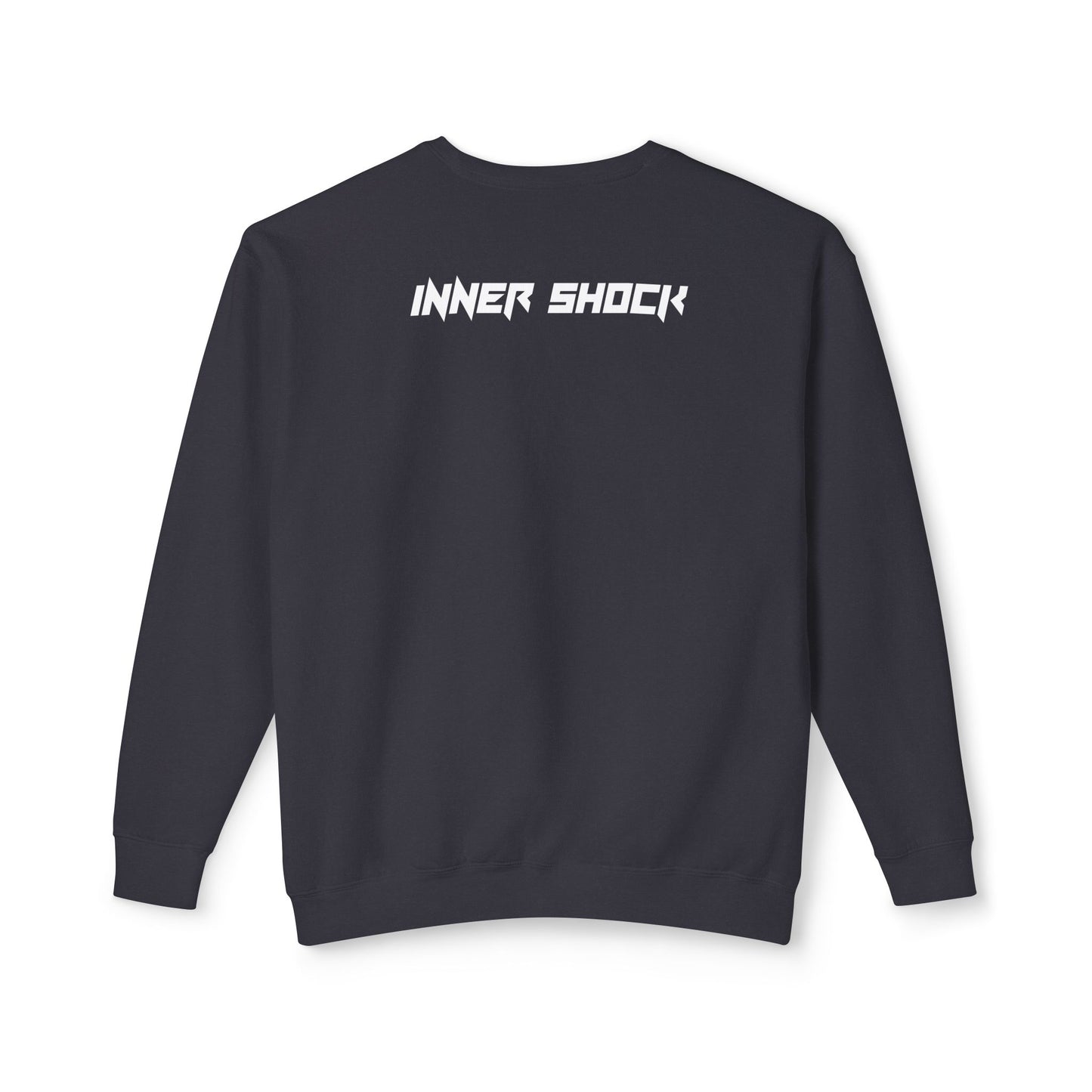 Intense Guitarist - Unisex Lightweight Crewneck Sweatshirt
