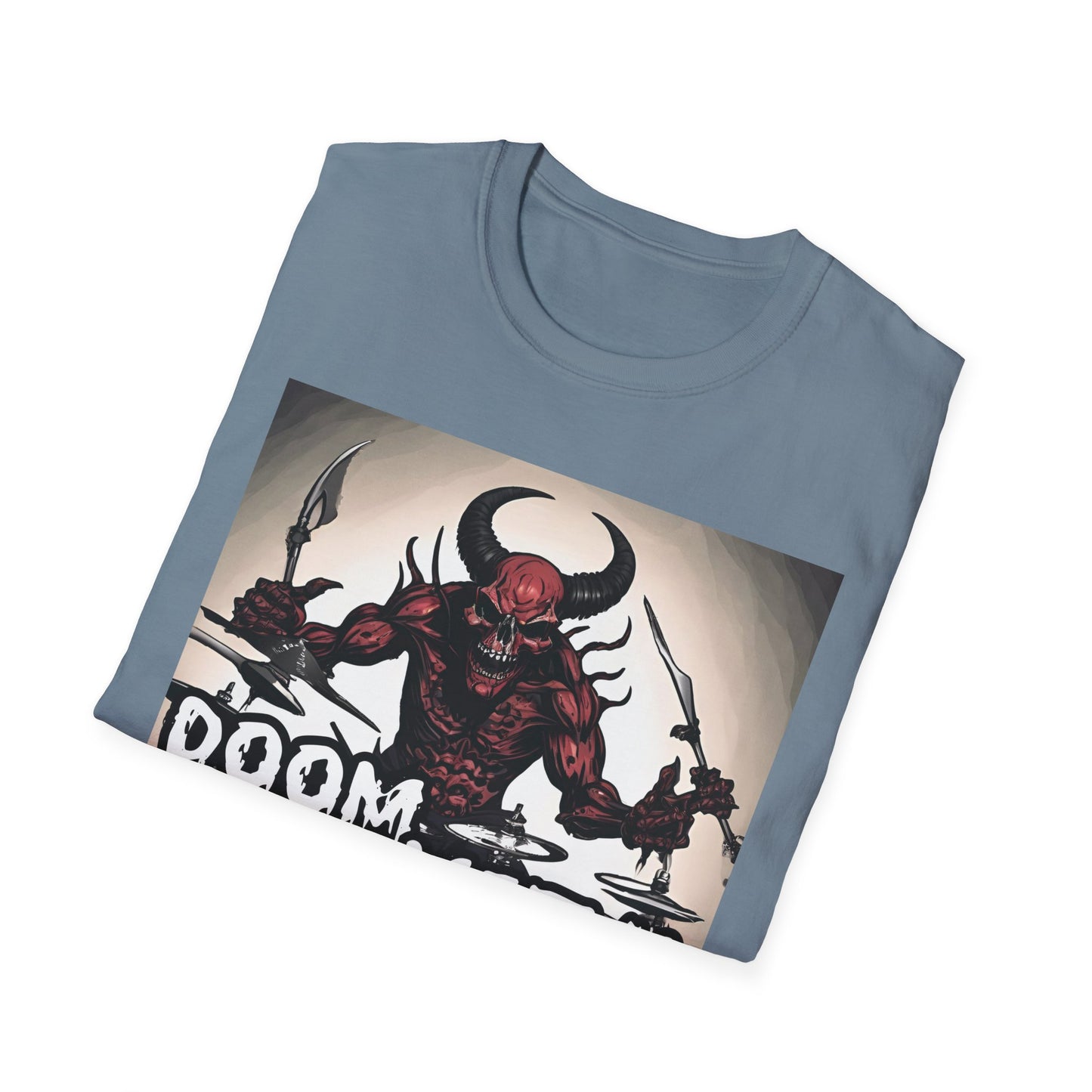 Doom Metal - Drummer - Unisex Softstyle T-Shirt