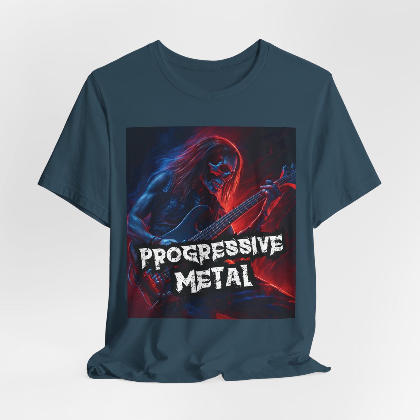 Progressive Metal - Bass Player - Unisex Jersey Short Sleeve Tee
