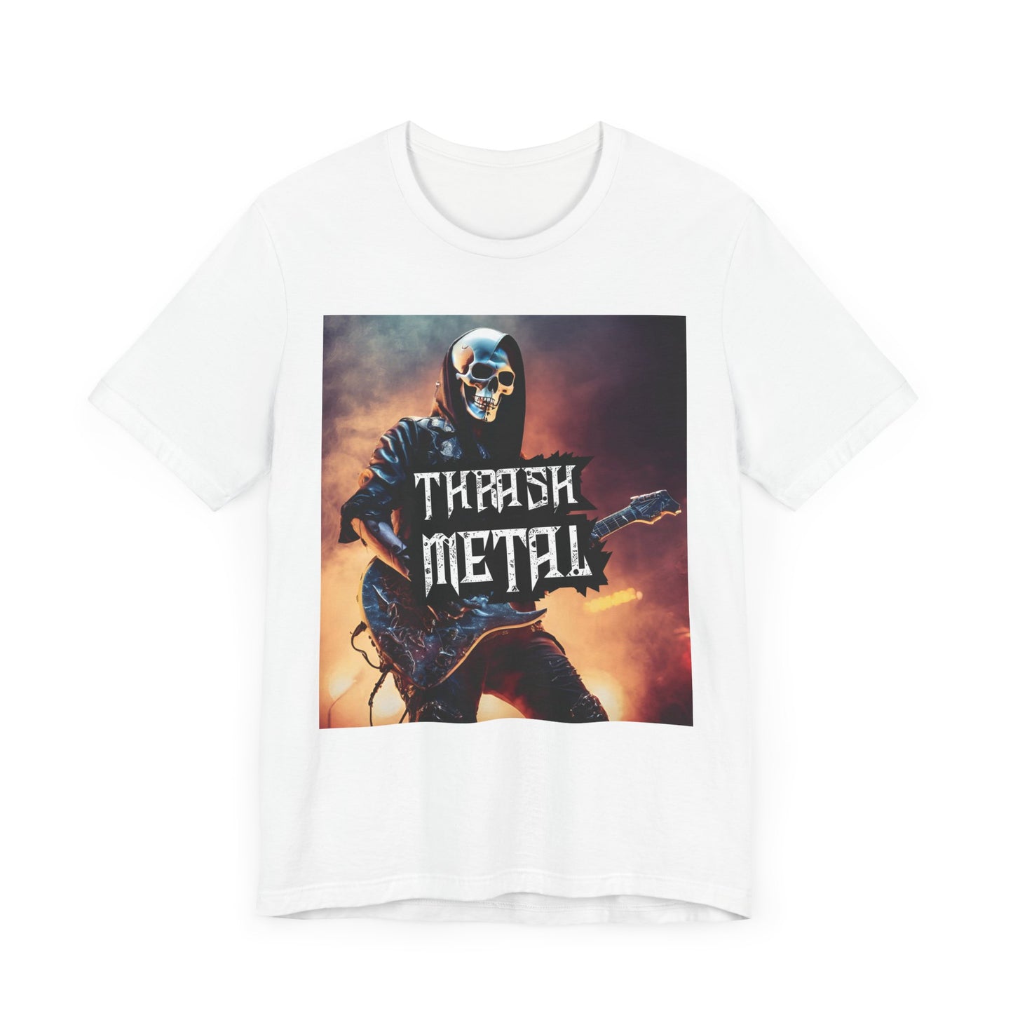 Thrash Metal - Guitar Player - Unisex Jersey Short Sleeve Tee