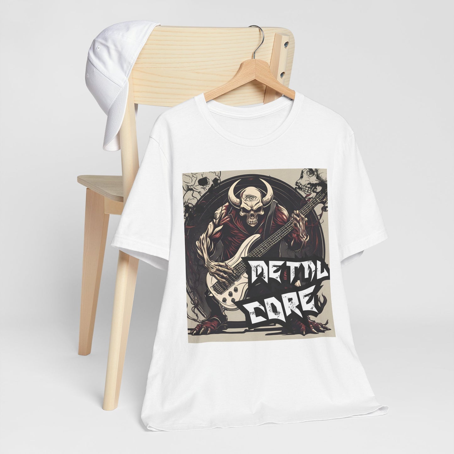 Metal Core - Bass Player - Unisex Jersey Short Sleeve Tee