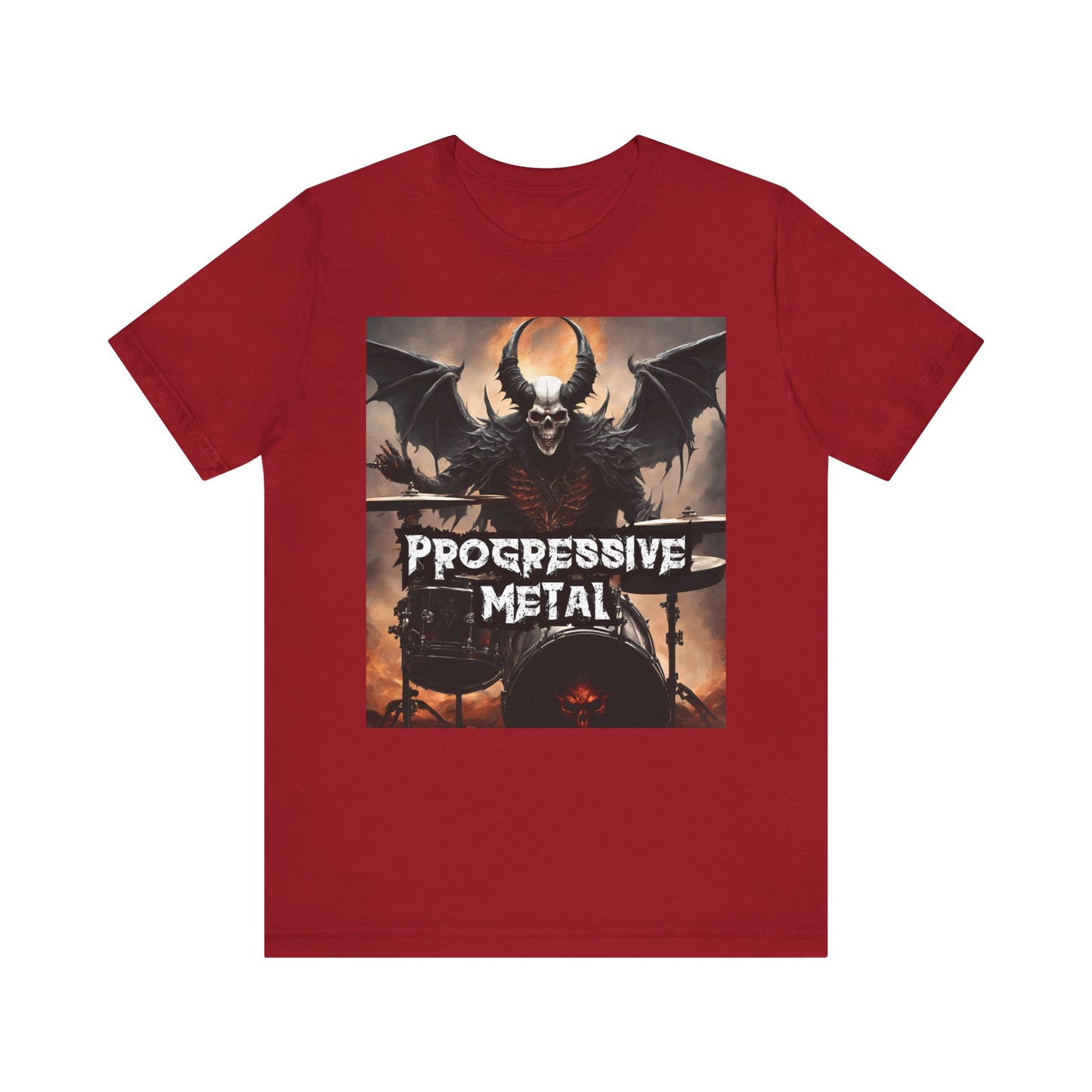 Progressive Metal - Drummer - Unisex Jersey Short Sleeve Tee