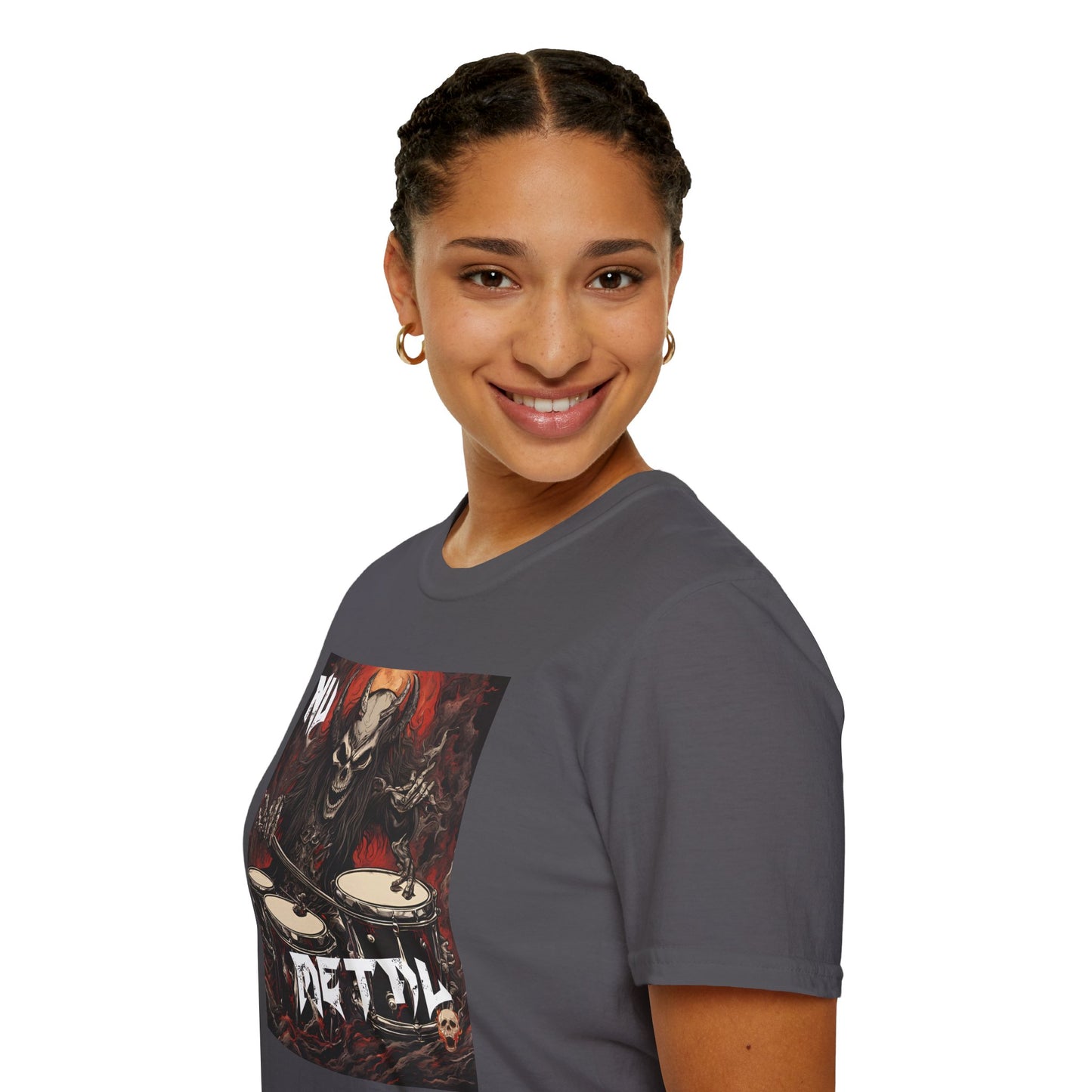 Nu Metal - Drummer - Unisex Softstyle T-Shirt