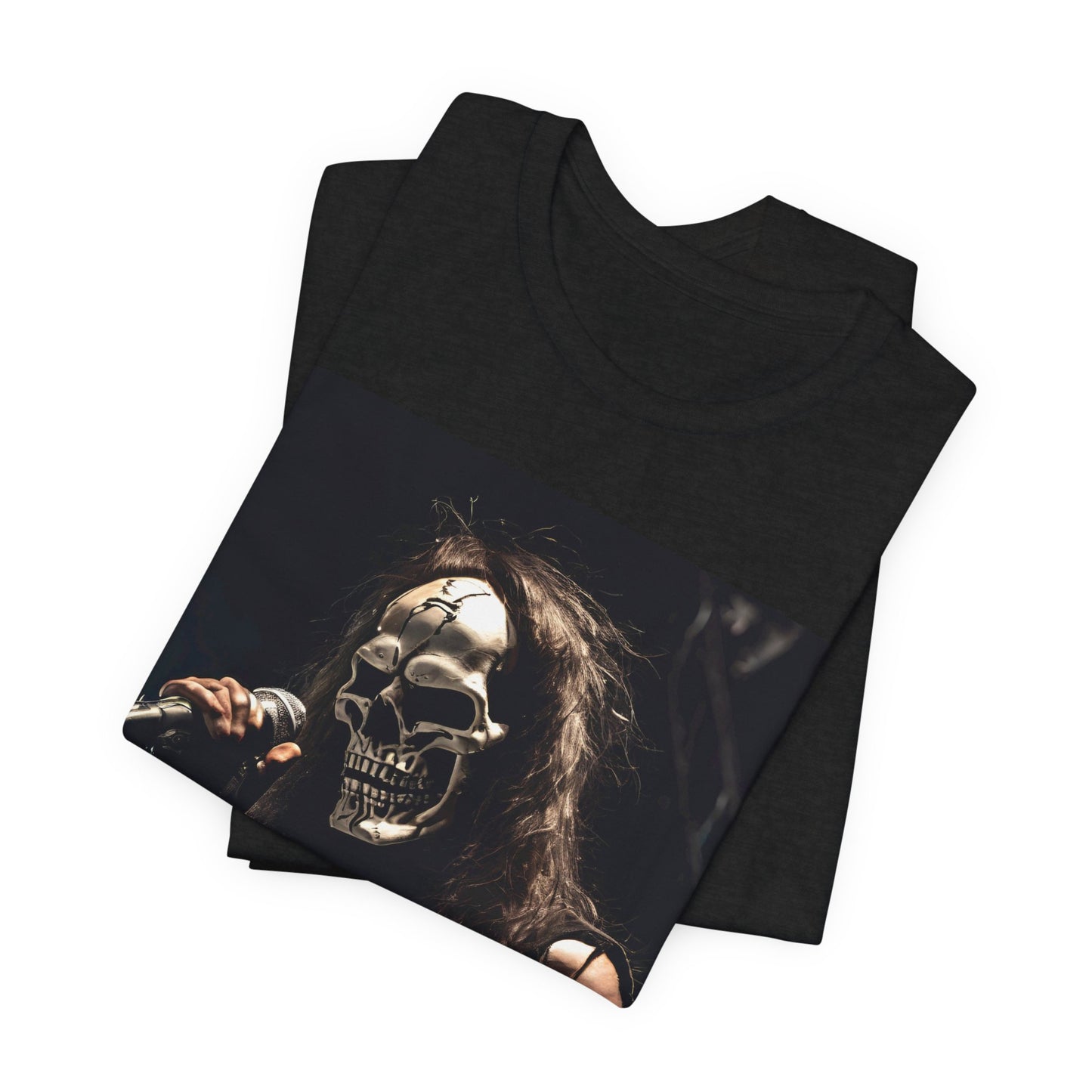 Death Metal - Singer - Unisex Jersey Short Sleeve Tee