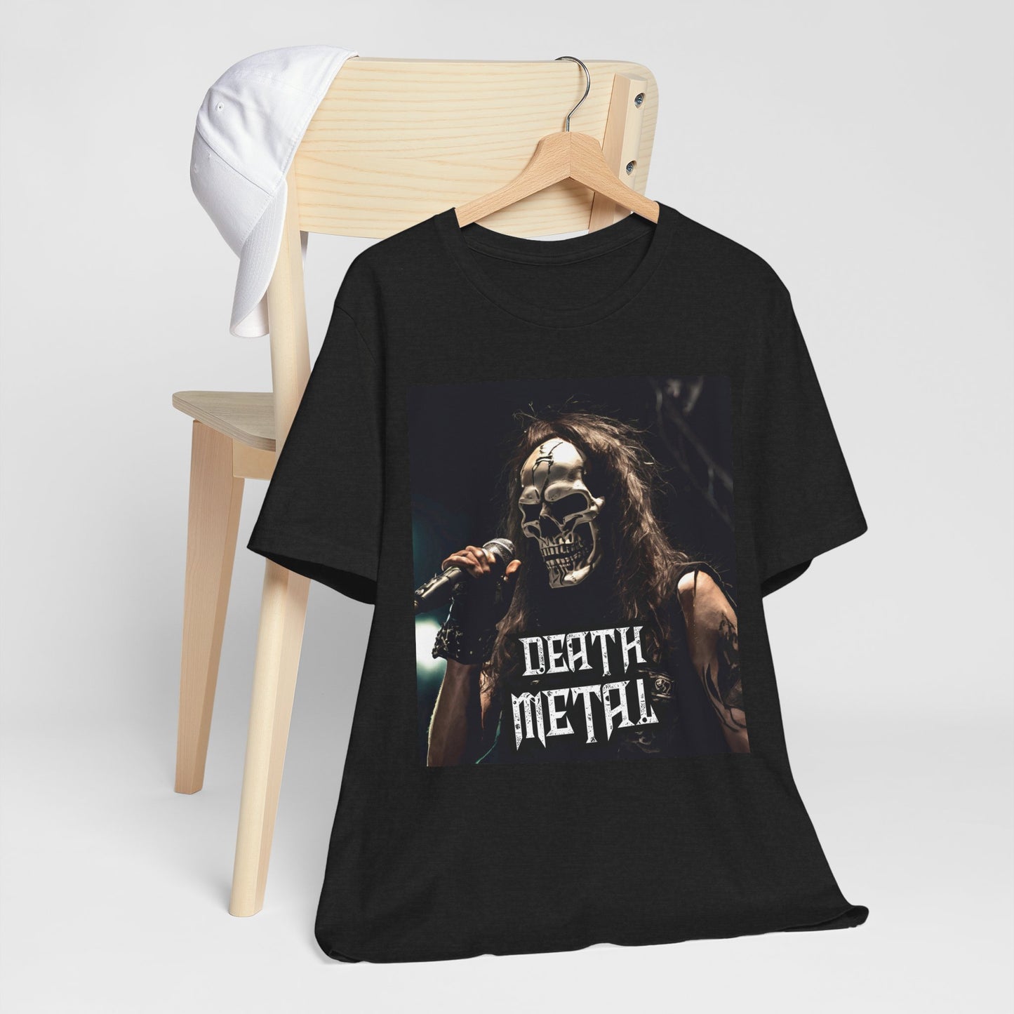 Death Metal - Singer - Unisex Jersey Short Sleeve Tee