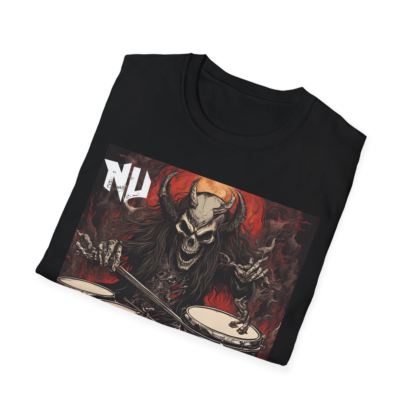Nu Metal - Drummer - Unisex Softstyle T-Shirt