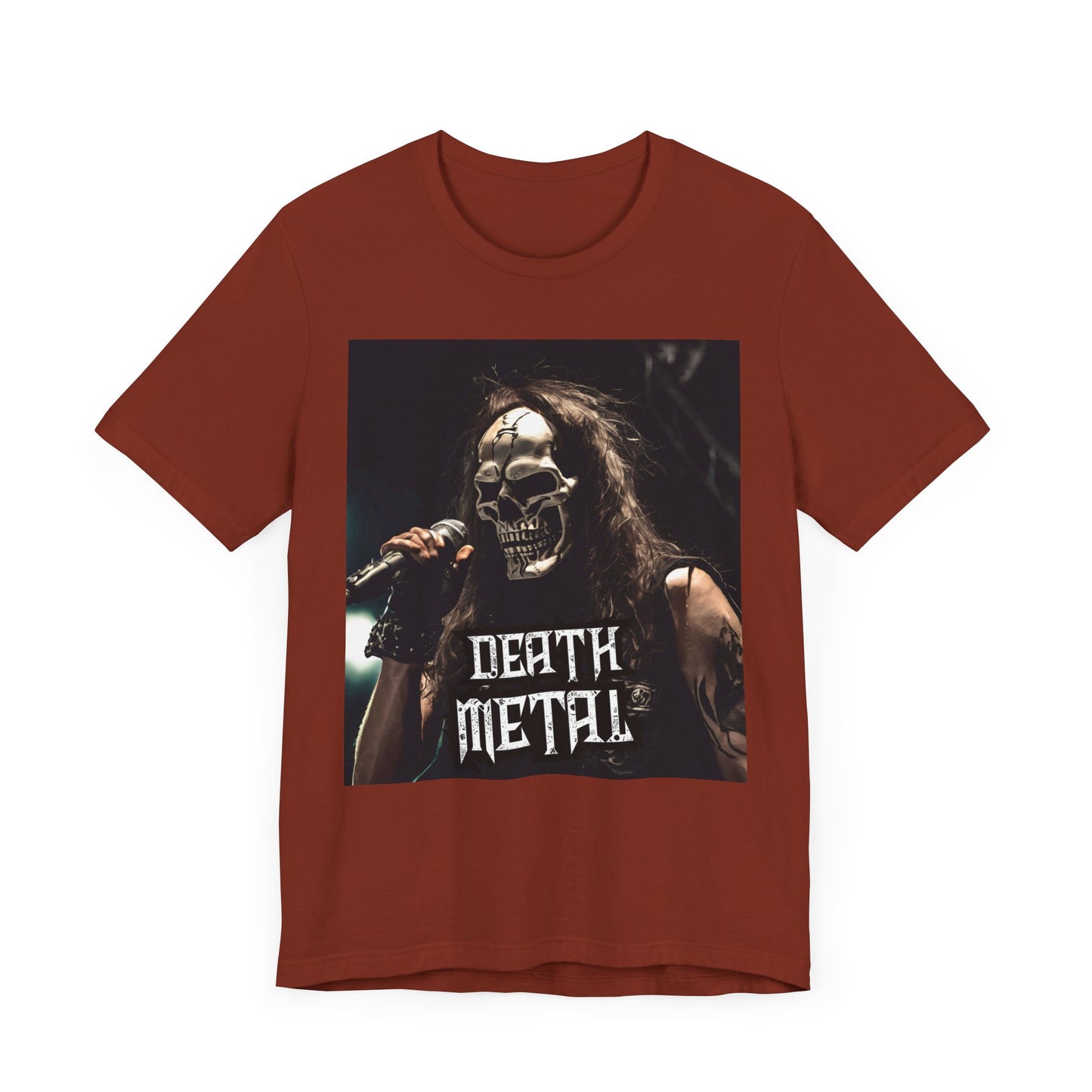 Death Metal - Singer - Unisex Jersey Short Sleeve Tee