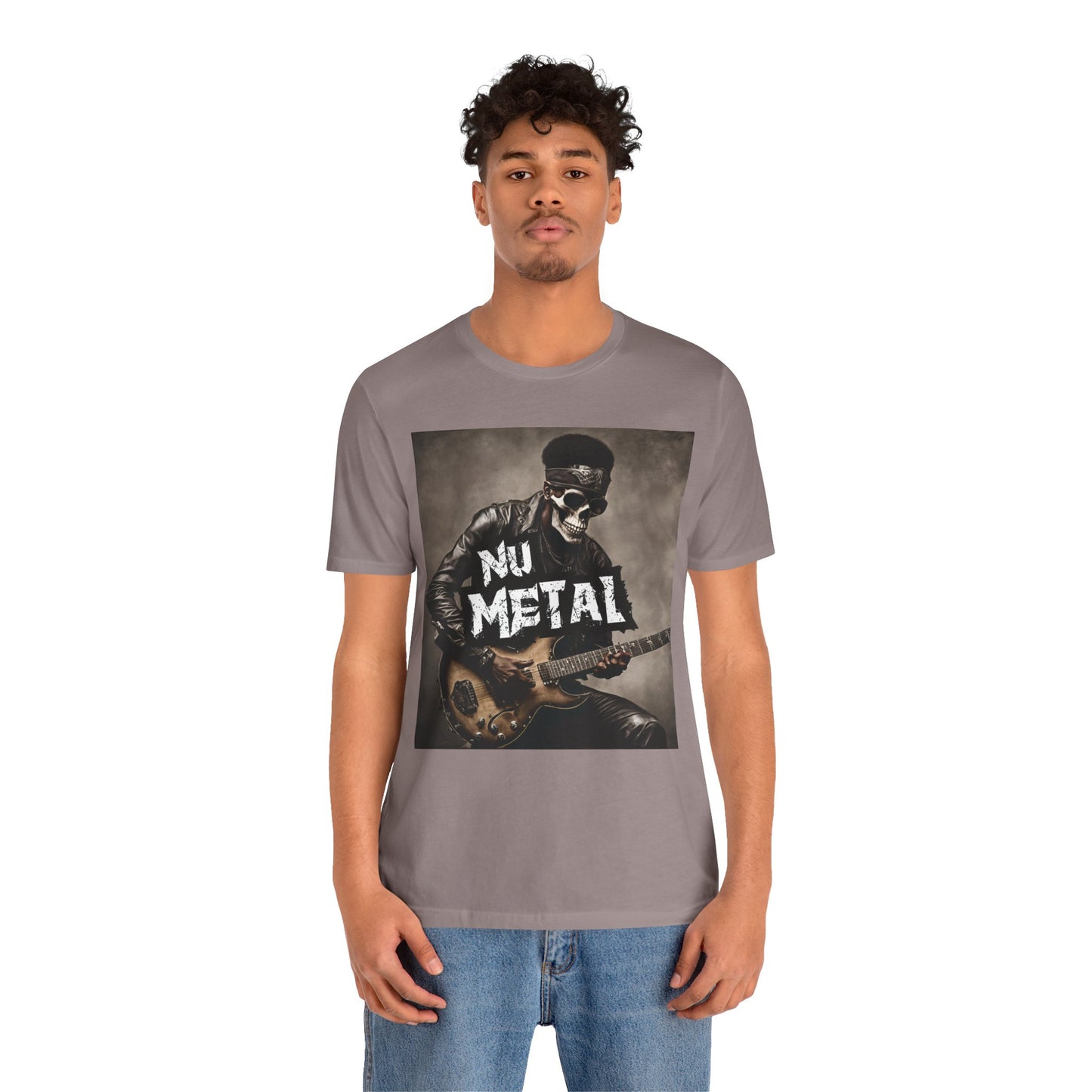 Nu Metal - Guitar Player - Unisex Jersey Short Sleeve Tee