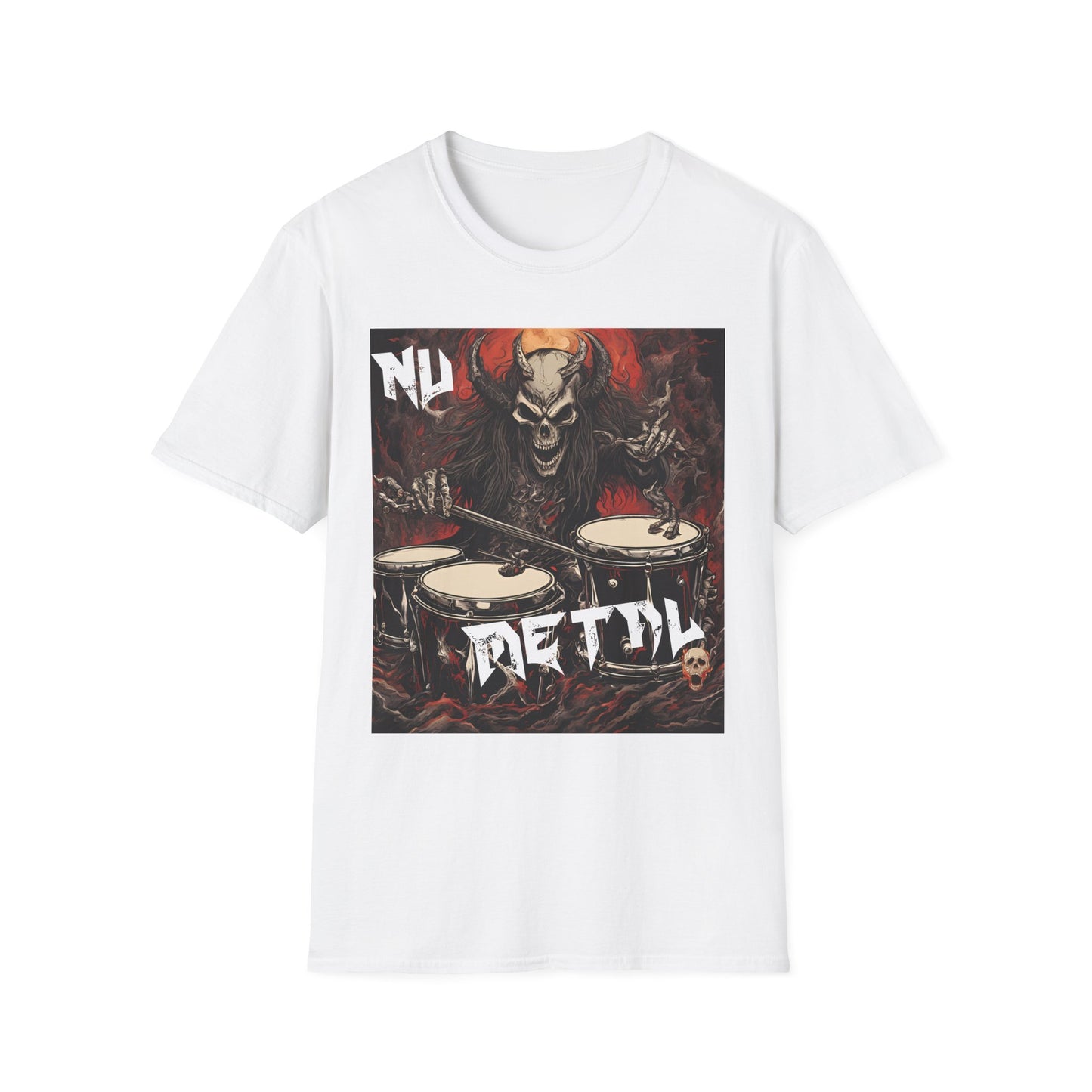 Nu Metal - Drummer - Unisex Softstyle T-Shirt