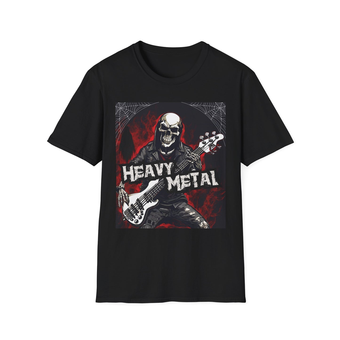 Heavy Metal - Bass Player - Unisex Softstyle T-Shirt