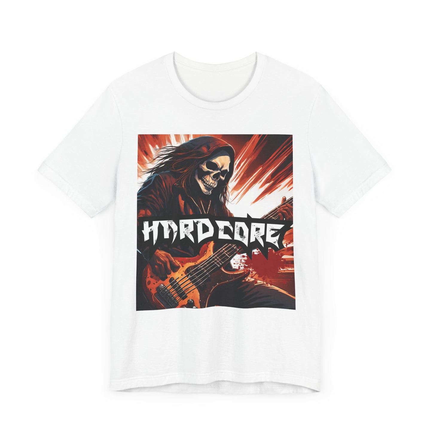 Hardcore - Bass Player - Unisex Jersey Short Sleeve Tee