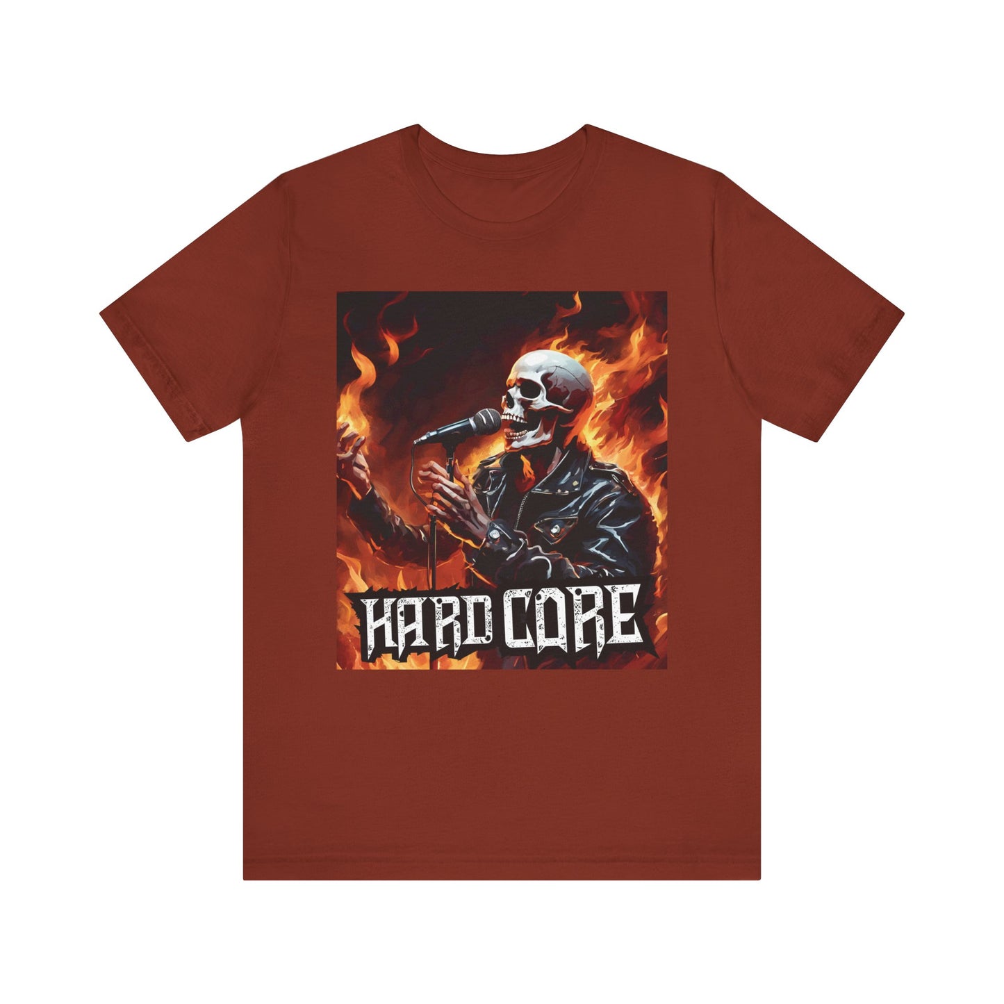 Hardcore - Singer - Unisex Jersey Short Sleeve Tee