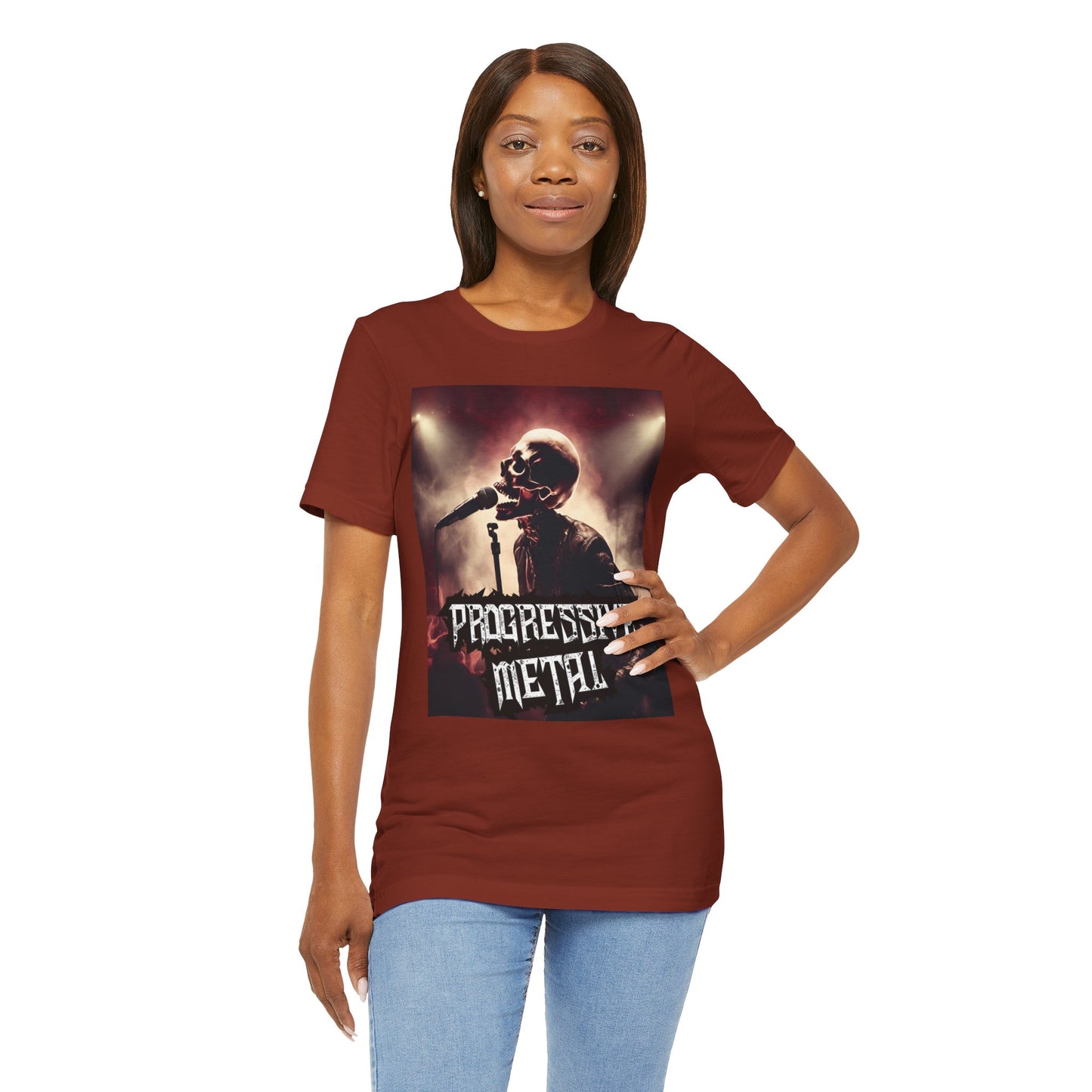 Progressive Metal - Singer - Unisex Jersey Short Sleeve Tee