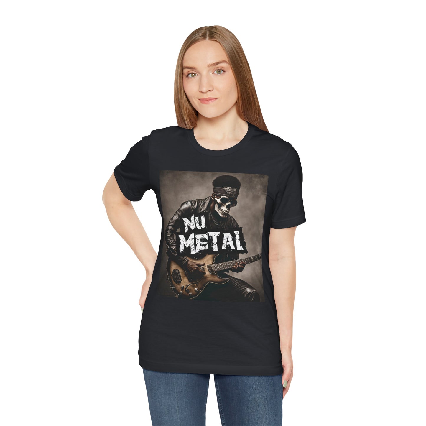 Nu Metal - Guitar Player - Unisex Jersey Short Sleeve Tee