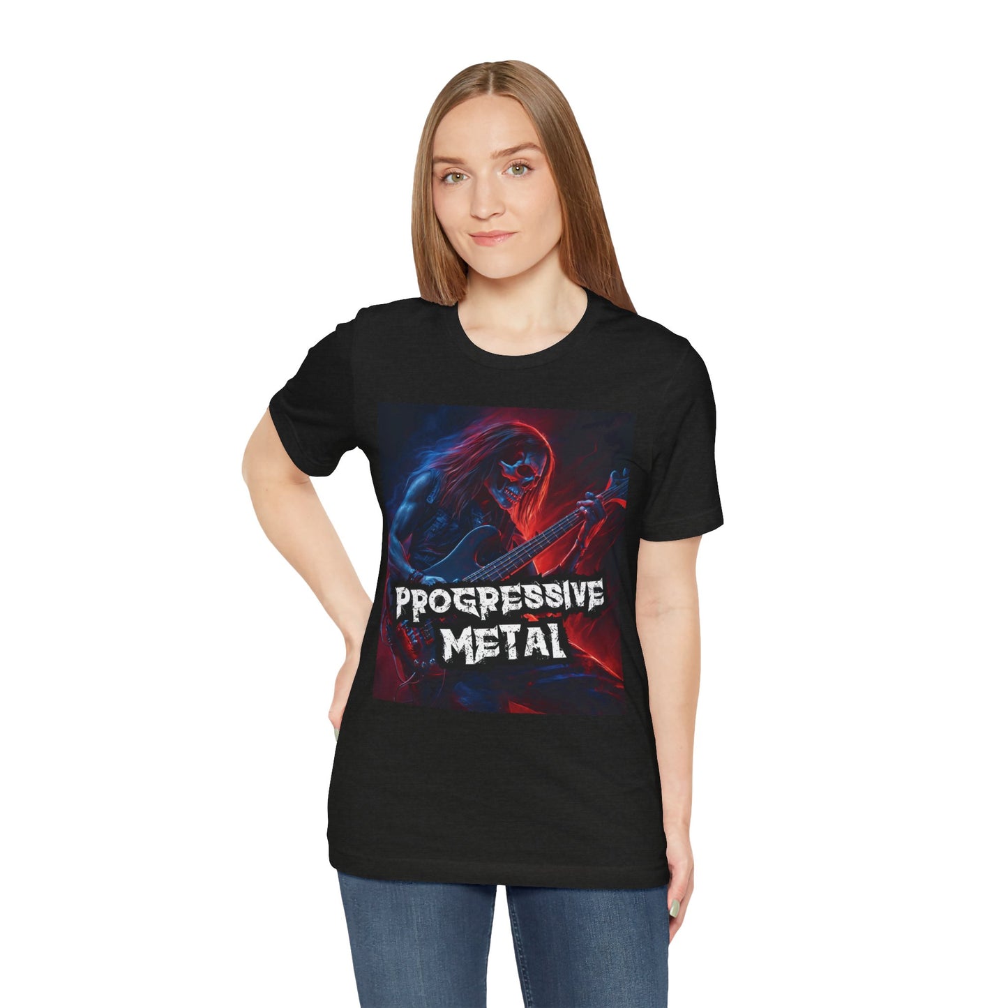 Progressive Metal - Bass Player - Unisex Jersey Short Sleeve Tee