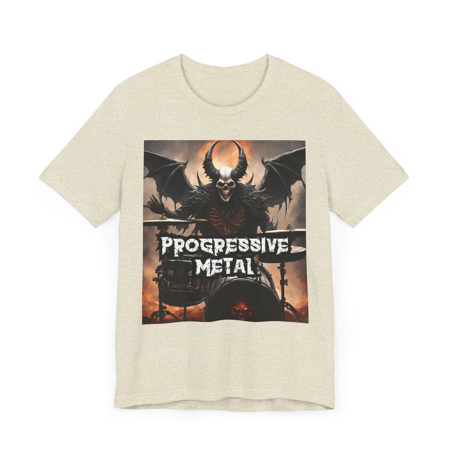 Progressive Metal - Drummer - Unisex Jersey Short Sleeve Tee