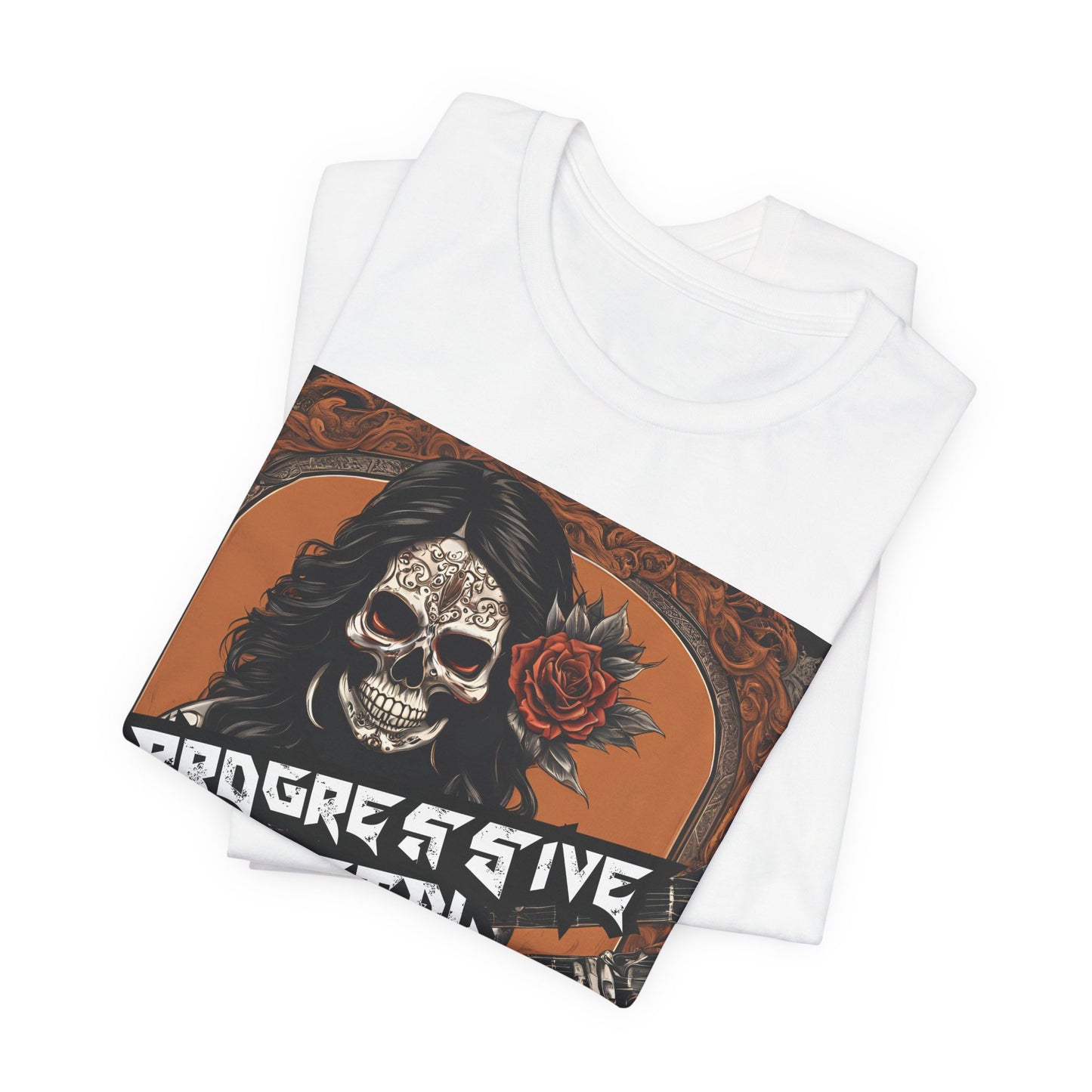 Progressive Metal - Guitar Player - Unisex Jersey Short Sleeve Tee