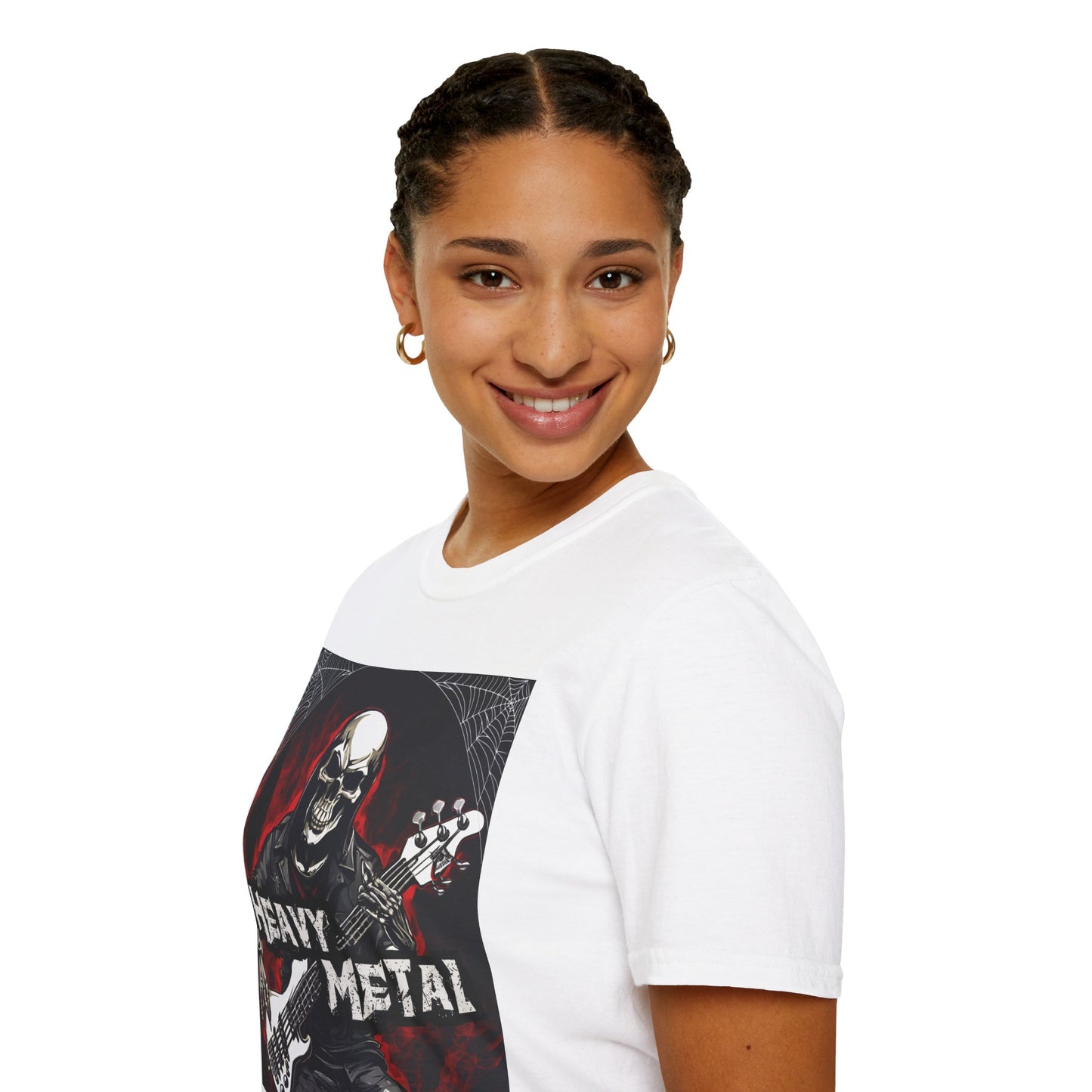 Heavy Metal - Bass Player - Unisex Softstyle T-Shirt