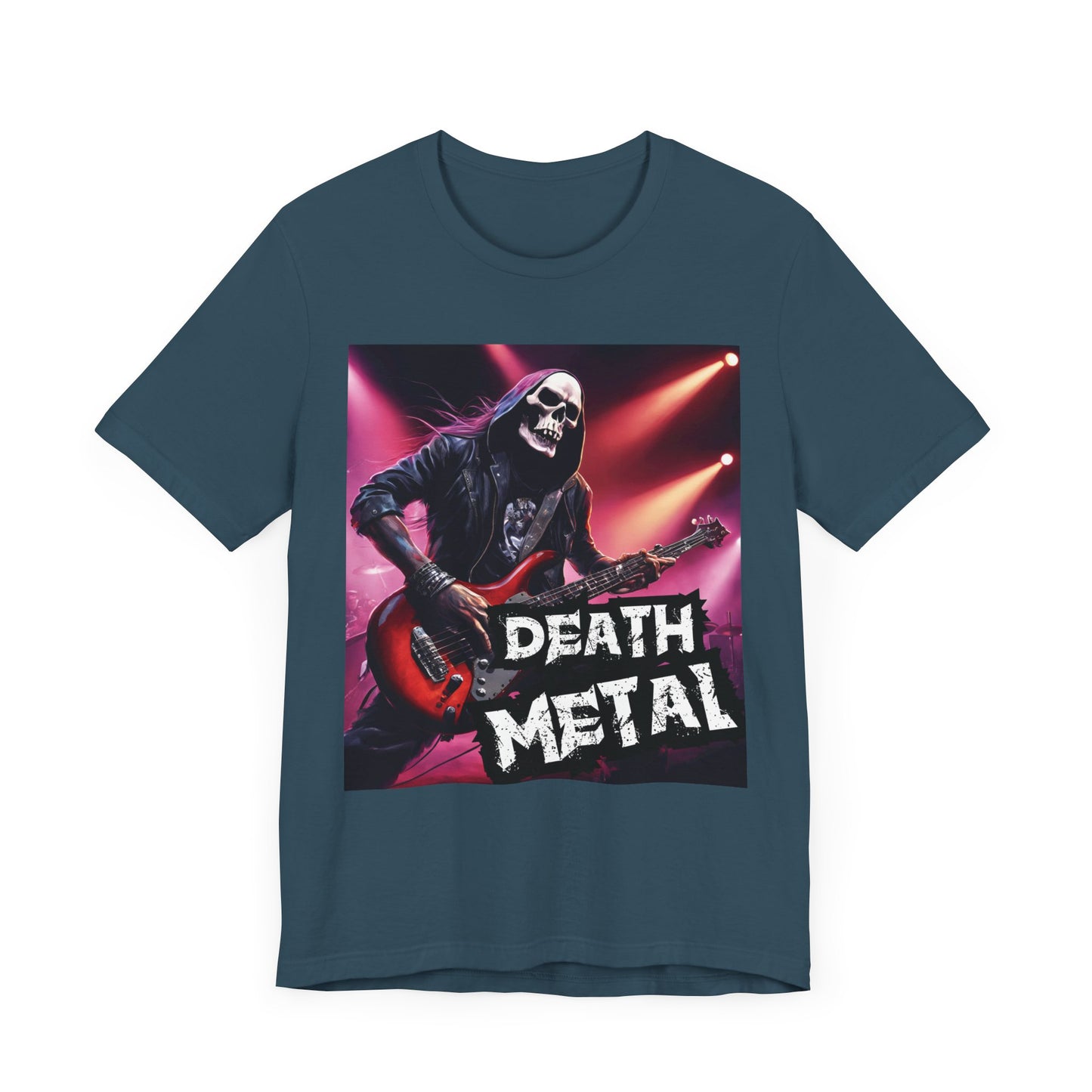 Death Metal - Bass Player - Unisex Jersey Short Sleeve Tee