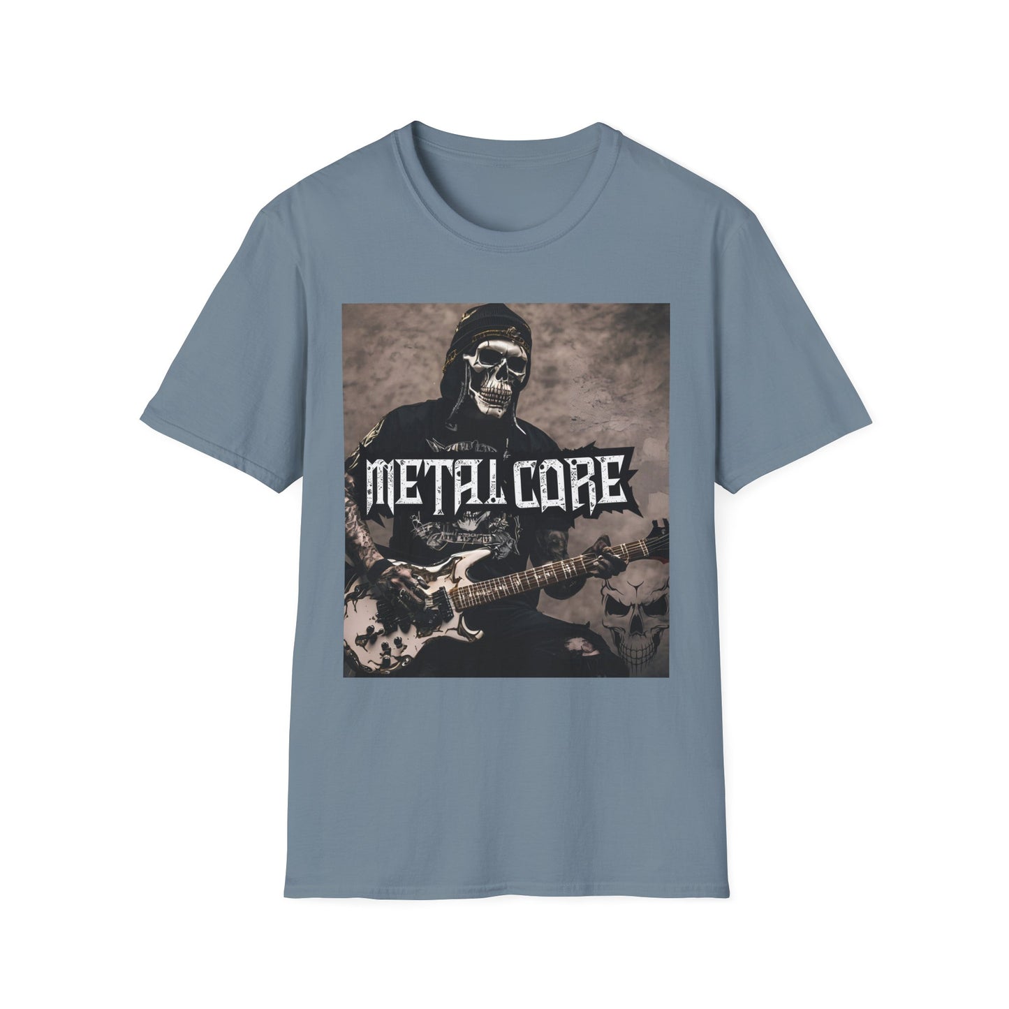 Metal Core - Guitar Player - Unisex Softstyle T-Shirt