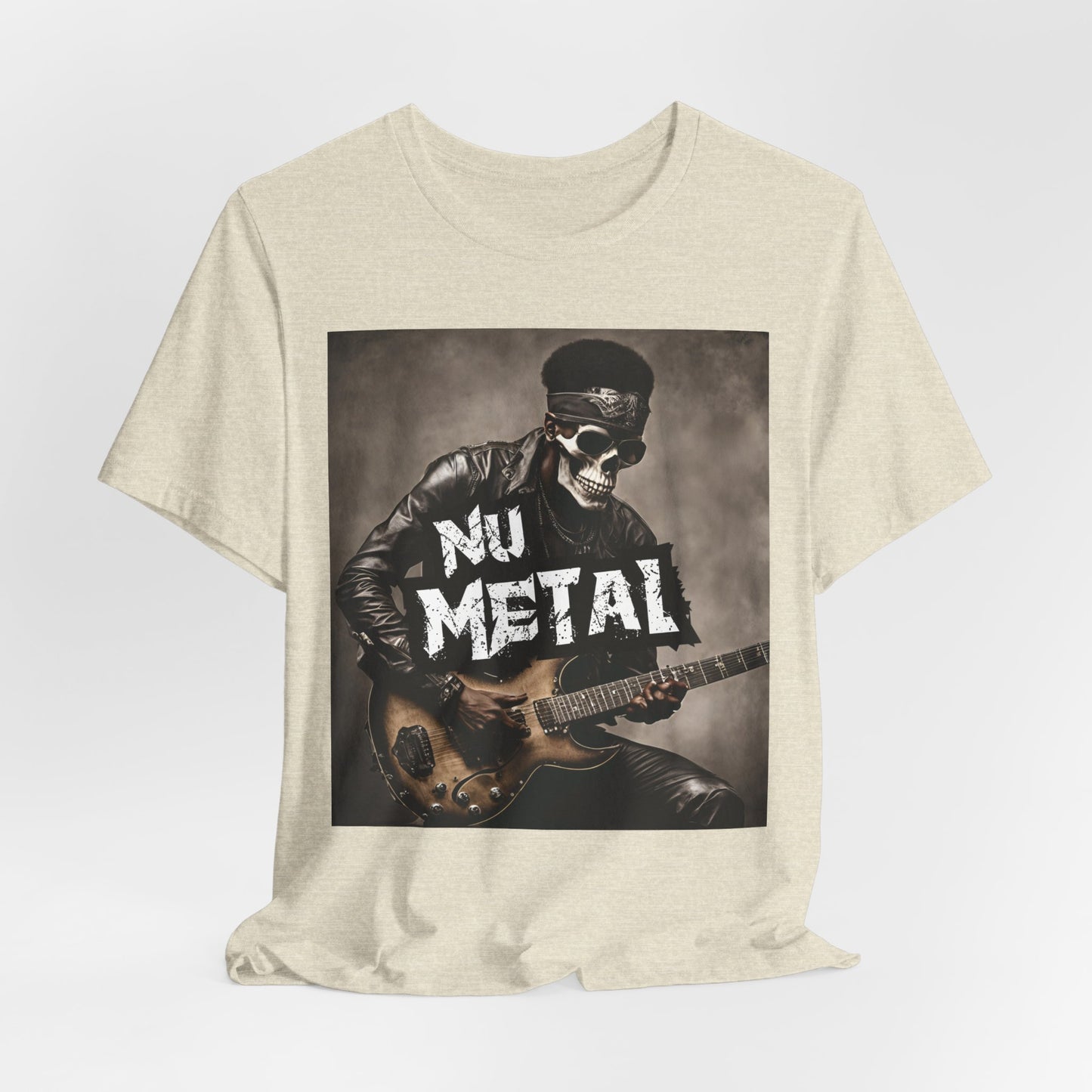 Nu Metal - Guitar Player - Unisex Jersey Short Sleeve Tee