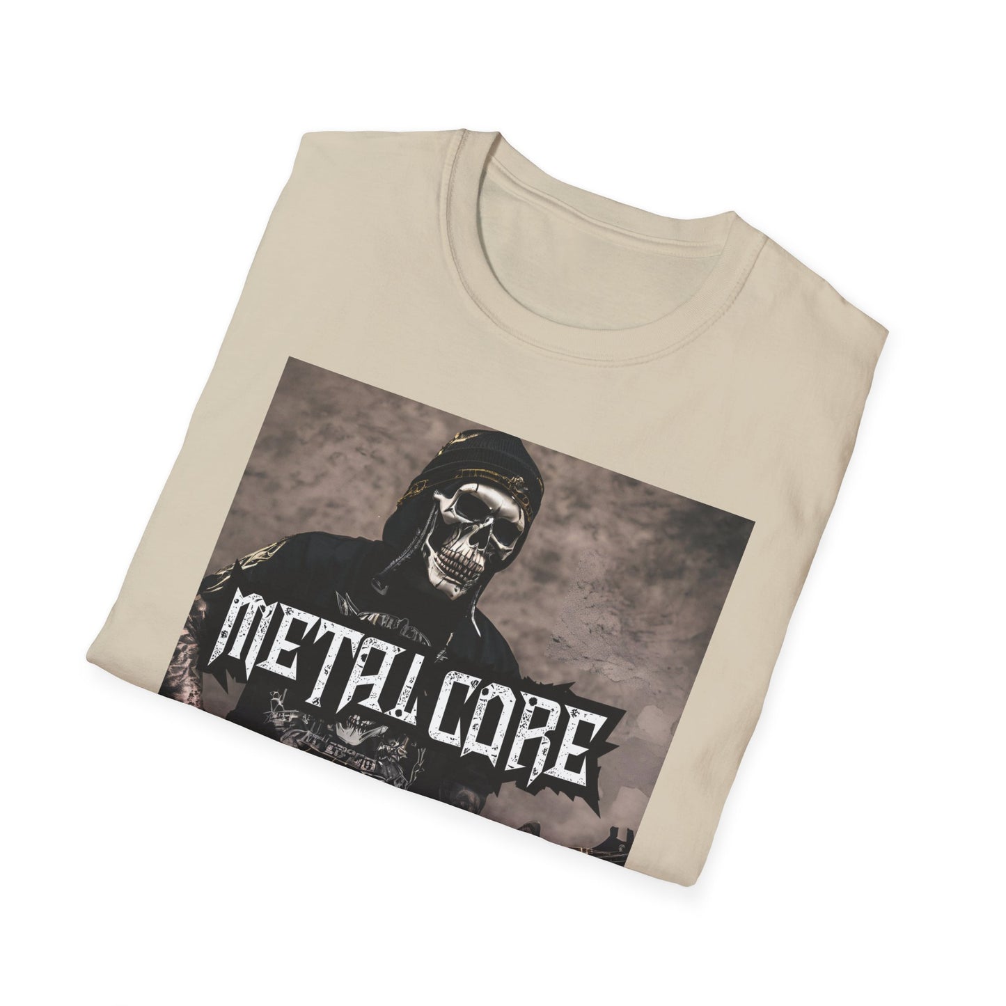 Metal Core - Guitar Player - Unisex Softstyle T-Shirt