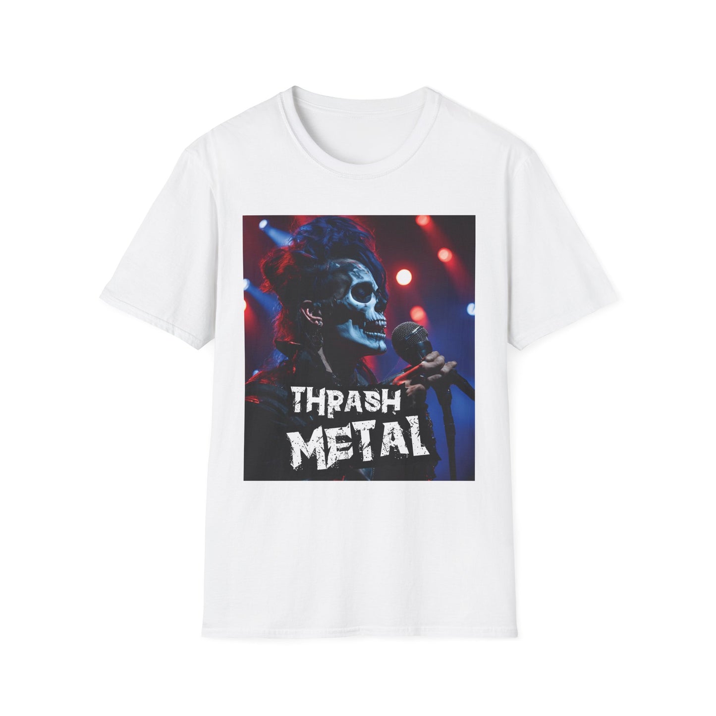 Thrash Metal - Singer - Unisex Softstyle T-Shirt