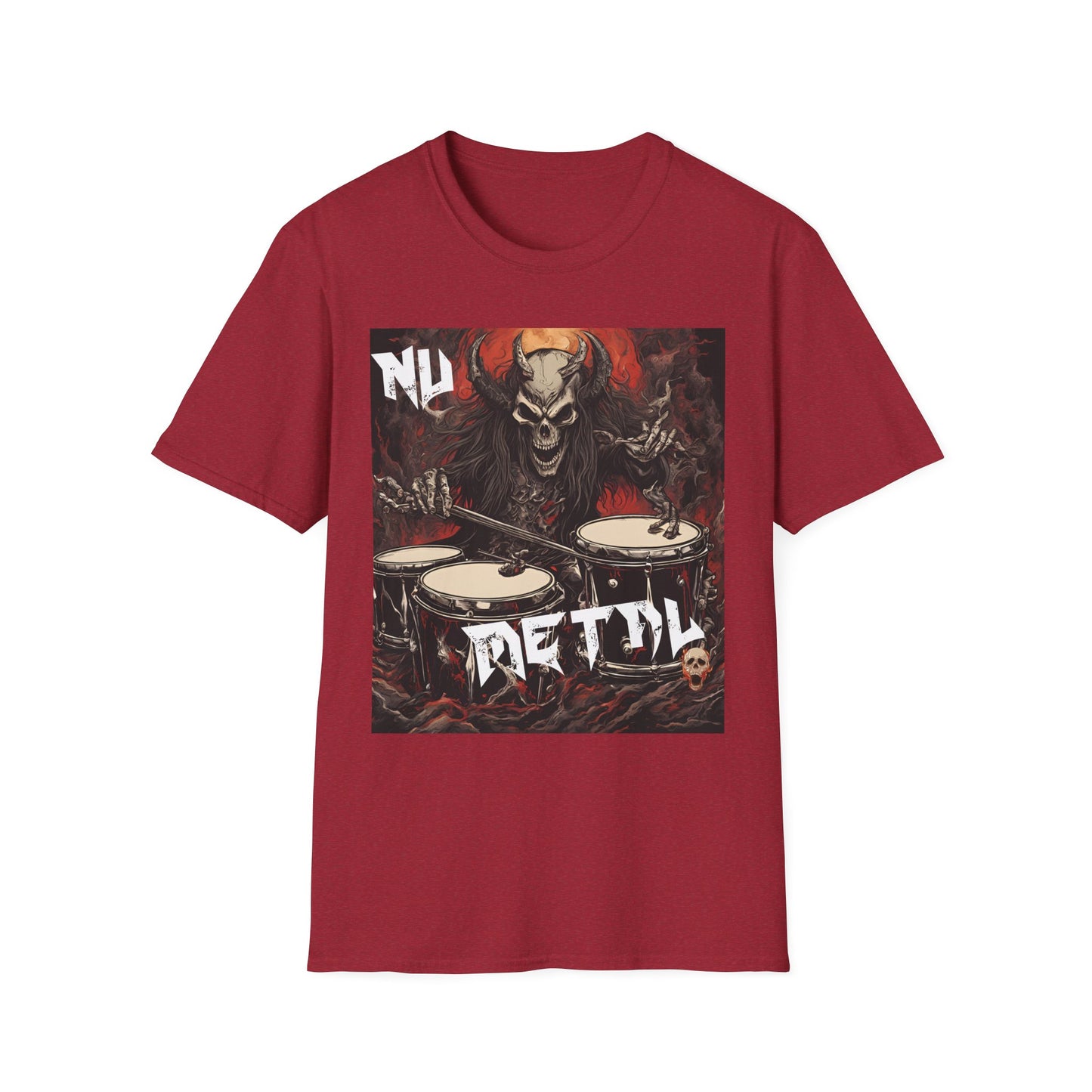 Nu Metal - Drummer - Unisex Softstyle T-Shirt