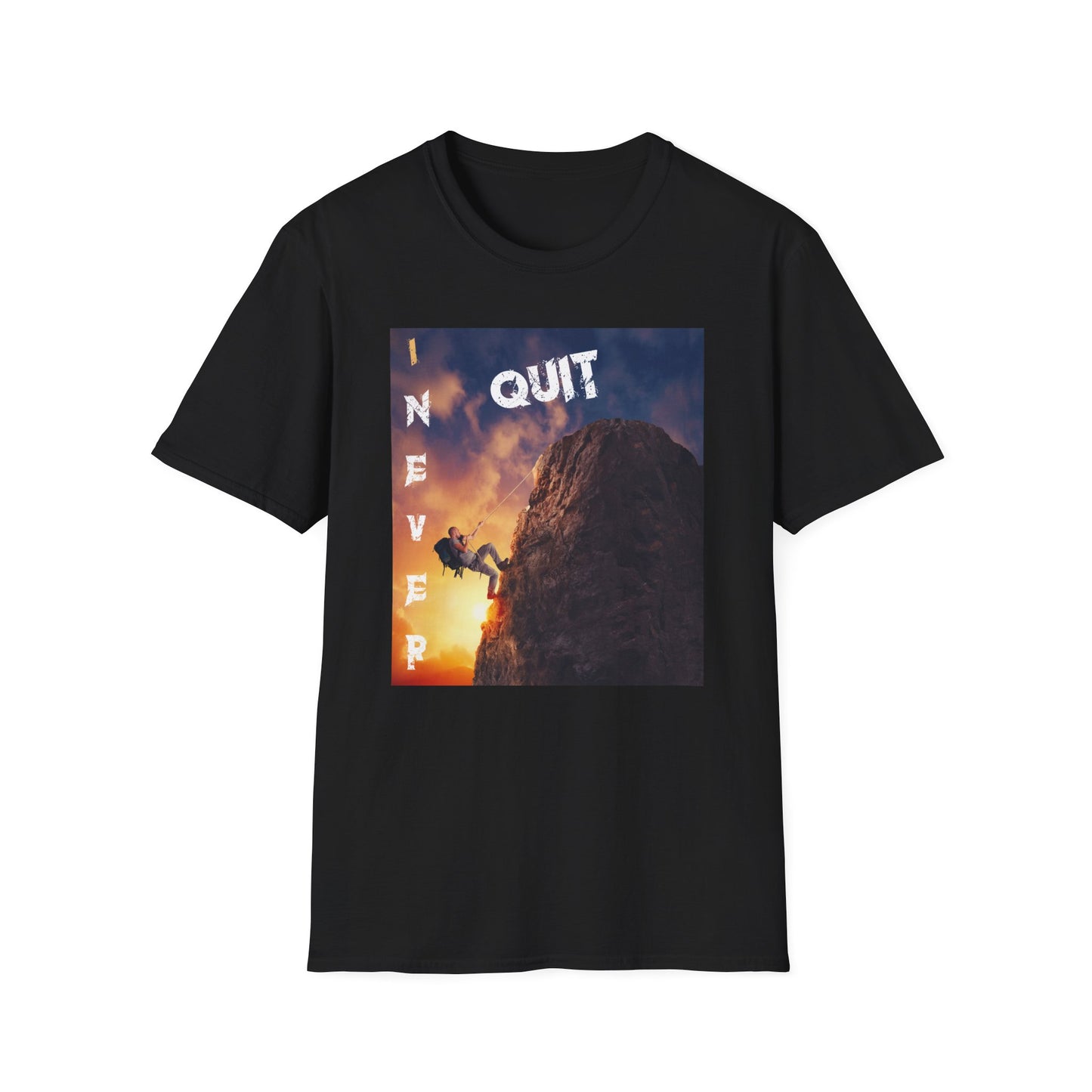 I Never Quit - Unisex Softstyle T-Shirt
