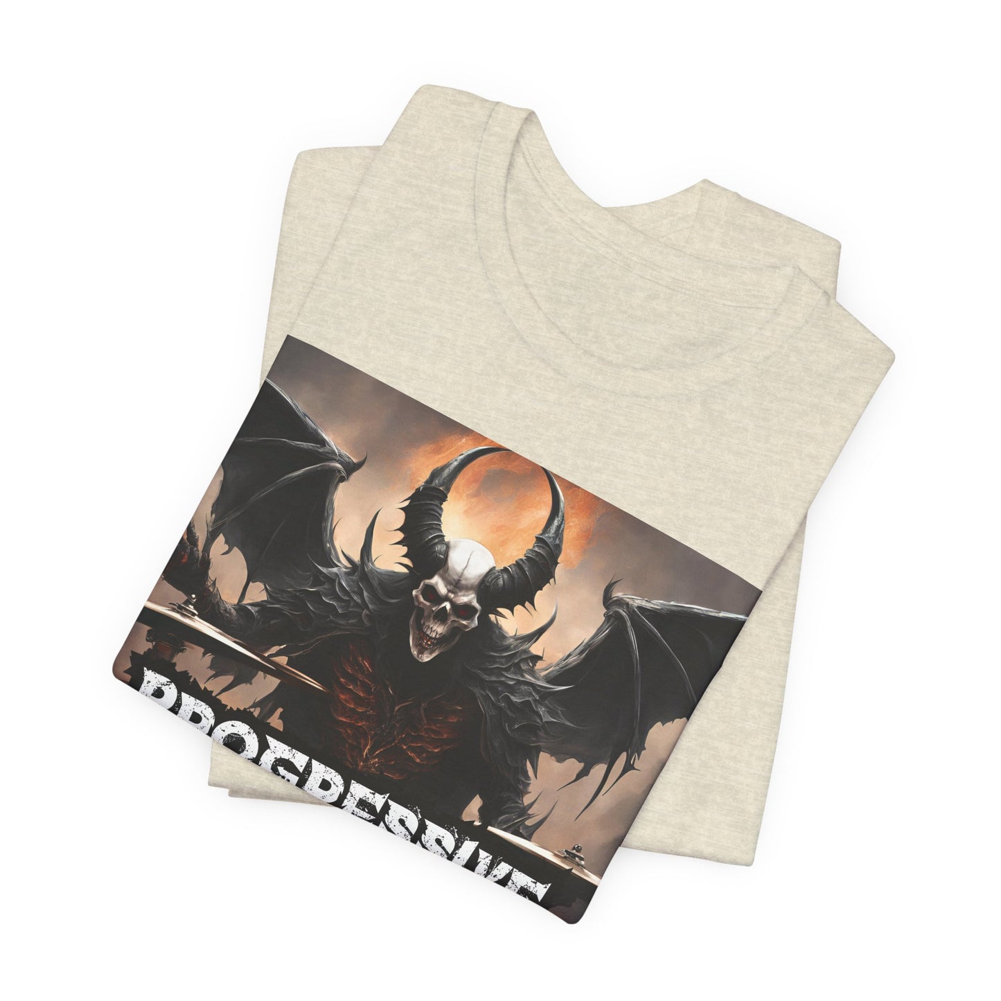 Progressive Metal - Drummer - Unisex Jersey Short Sleeve Tee