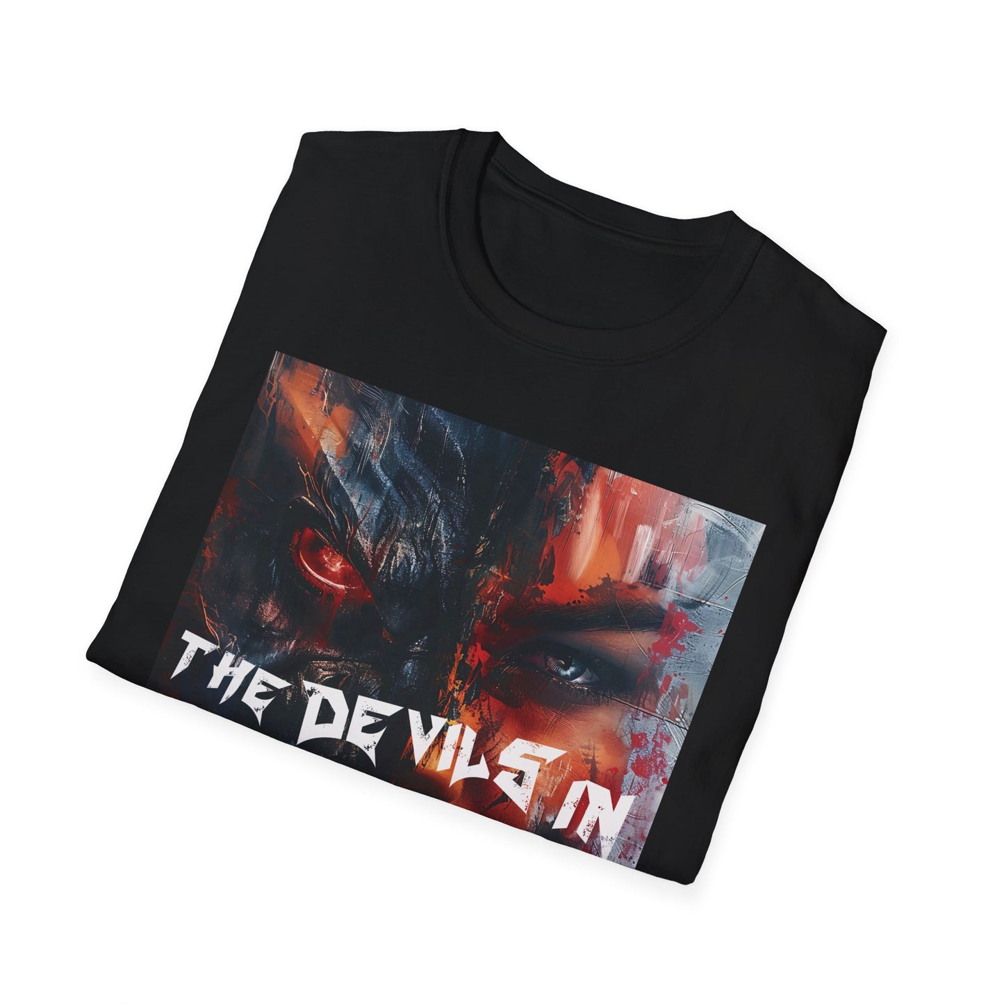 Half Man Half Beast - The Devils in - Unisex Softstyle T-Shirt
