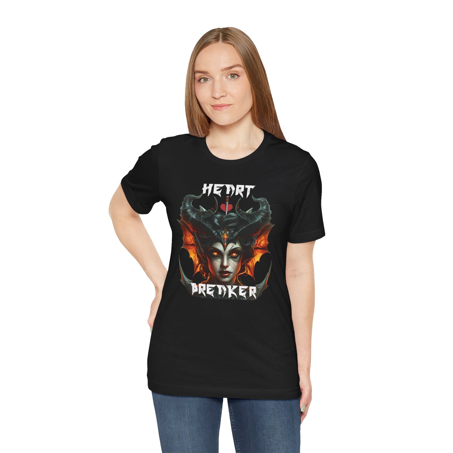 Heart Breaker - Unisex Jersey Short Sleeve Tee
