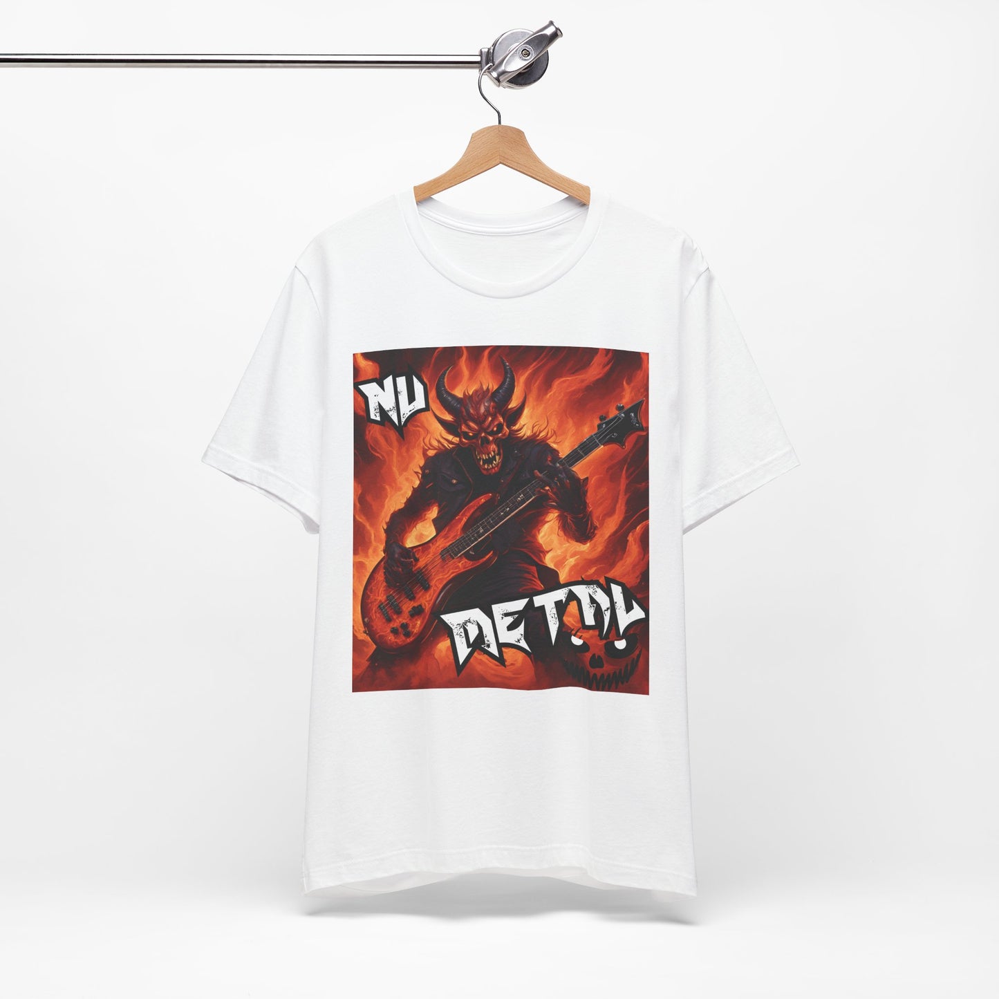 Nu Metal - Bass Player Unisex Jersey Short Sleeve Tee