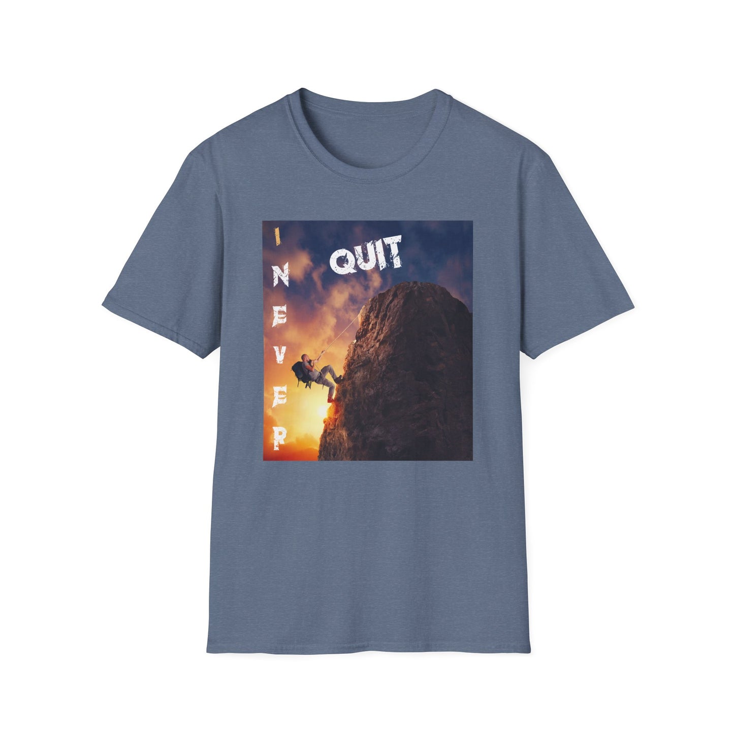I Never Quit - Unisex Softstyle T-Shirt