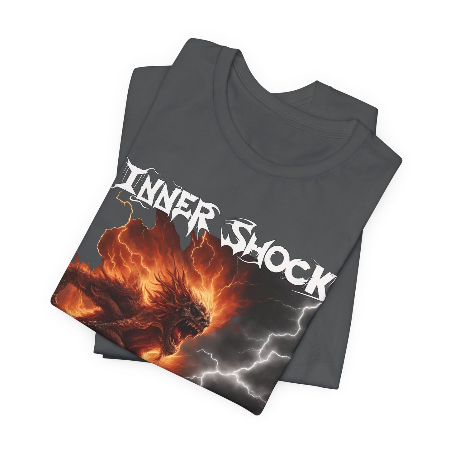 Inner Shock - Monster Beast - Unisex Jersey Short Sleeve Tee